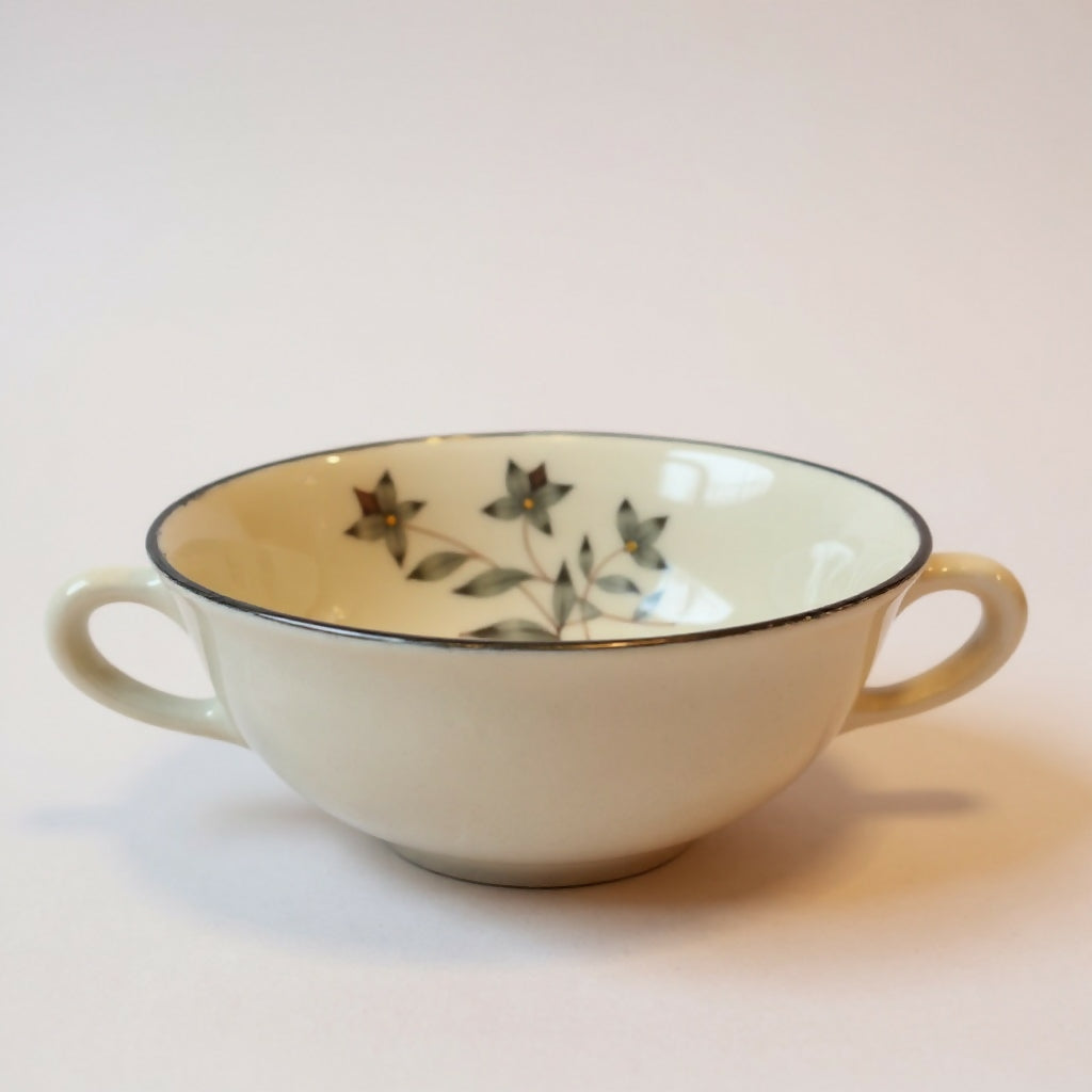 Lenox Princess Flat Cream Soup Bowl & Cup | Vintage Fine China | Excellent Condition
