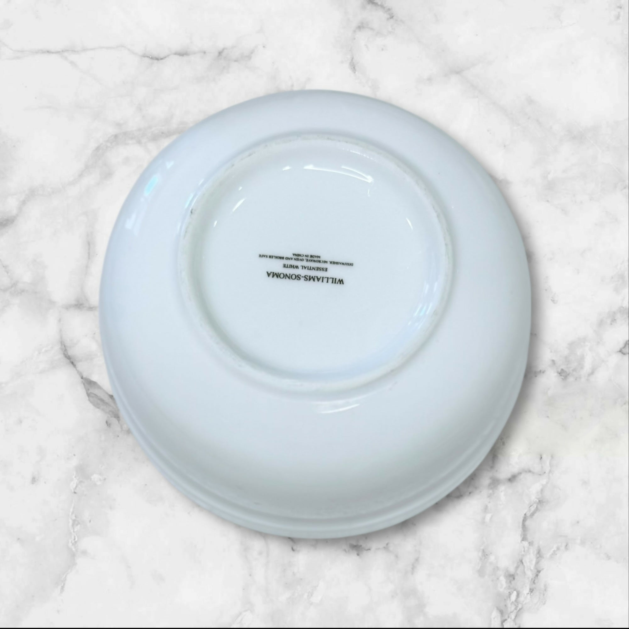 Williams Sonoma Everyday White Soup Cereal Bowls | Set of 2 | Great Condition