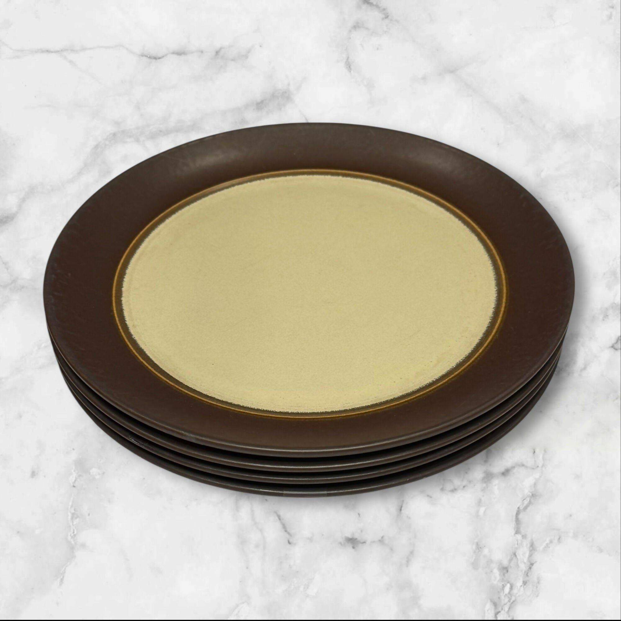 Dansk Solara Spruce Dinner Plates | Set of 4 | Excellent Condition | Japan