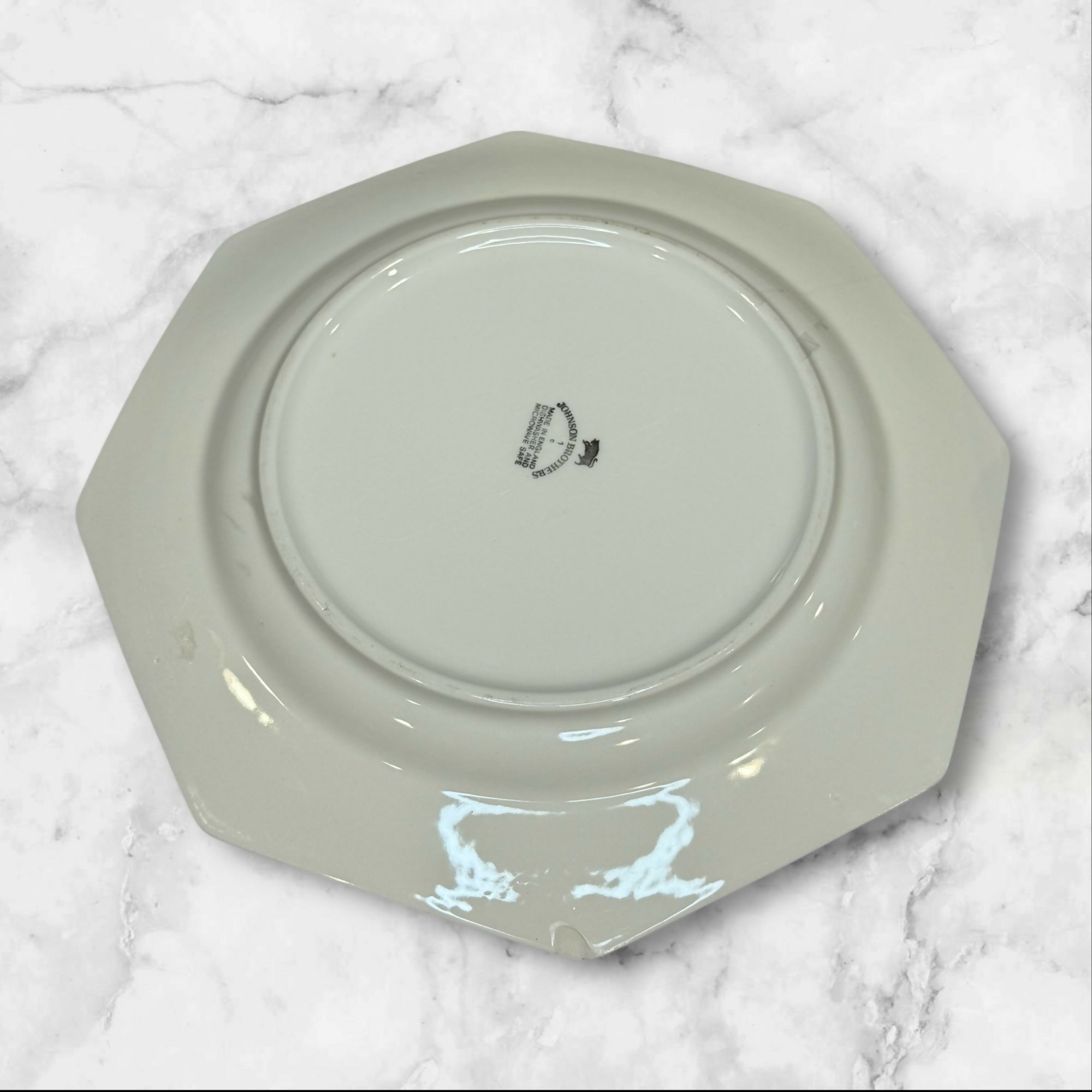 Johnson Brothers Heritage White Plates England | Set of 8 | Good Condition