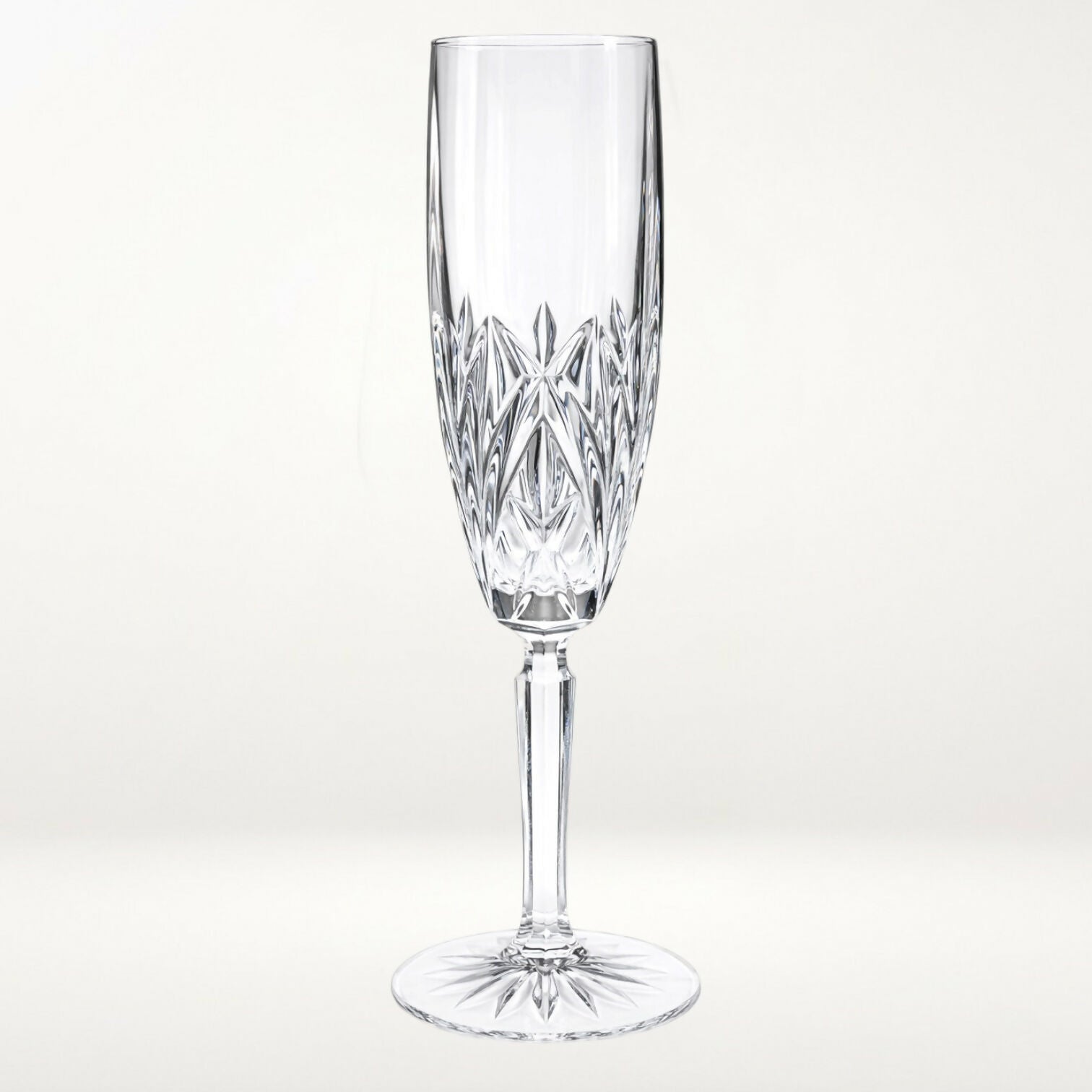 Waterford Brookside Cut Crystal Champagne Flutes | Set of 2 | Excellent Condition