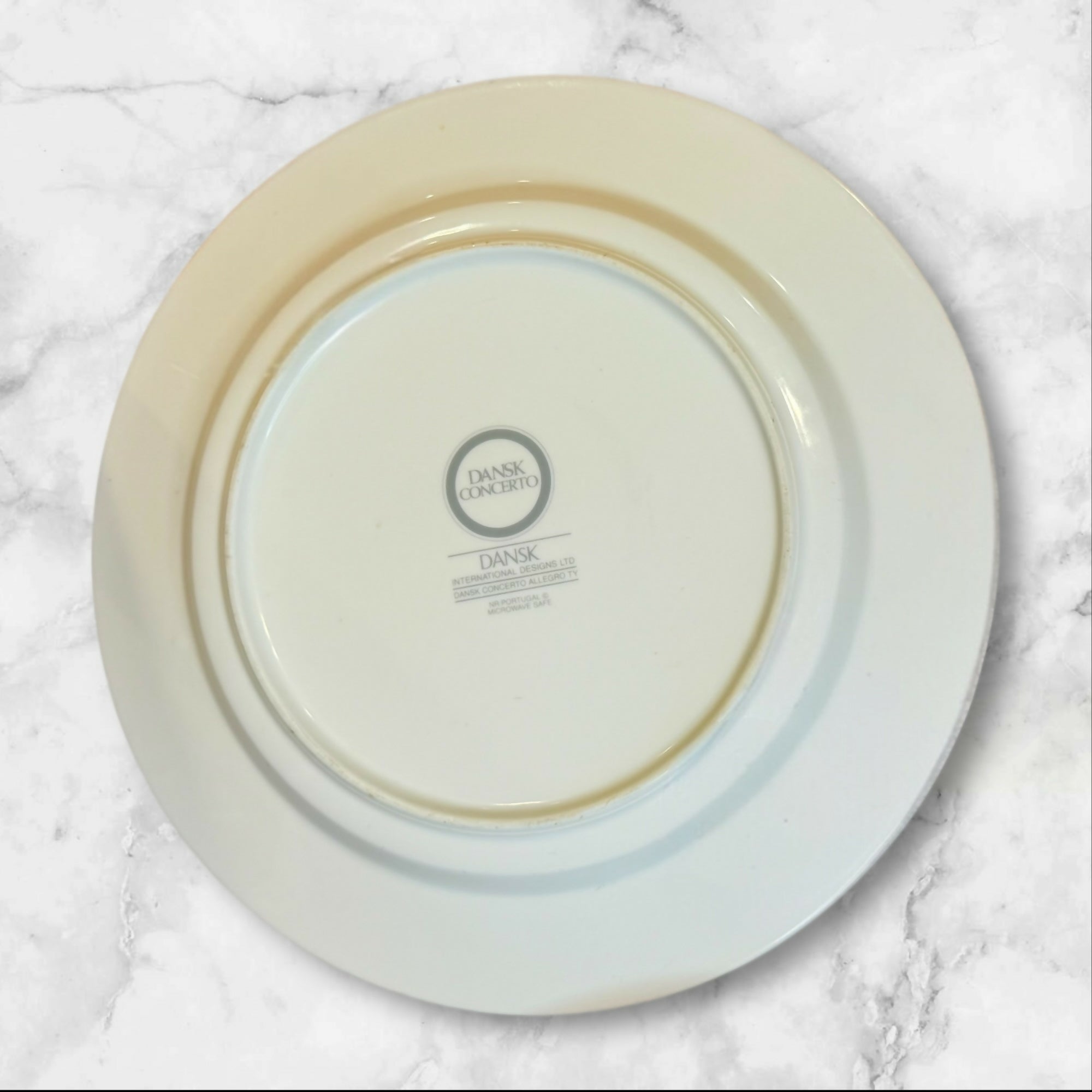 Dansk Allegro Grey Dinner Plates Set of 5 | Discontinued | Great Cond