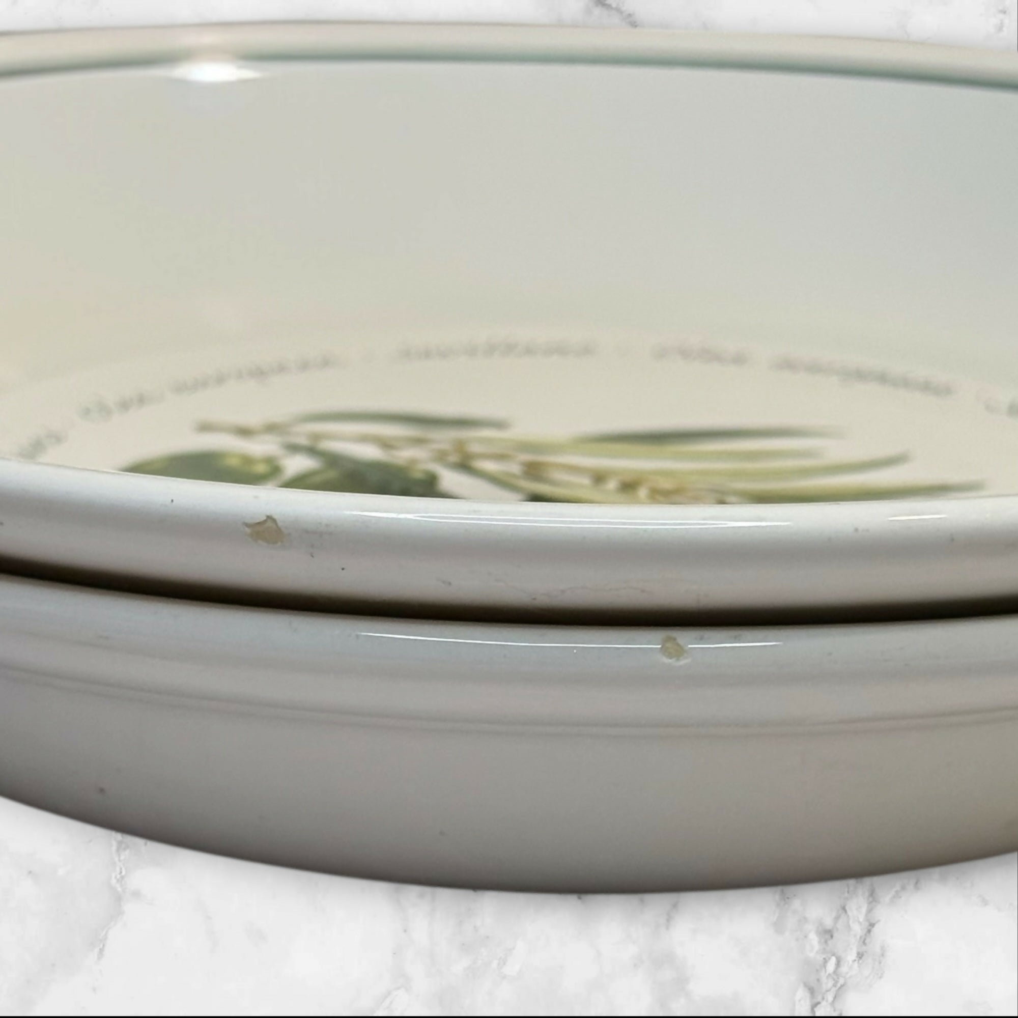 Williams Sonoma WSO20 Olive Pasta Bowls | Set of 4 | Great Condition