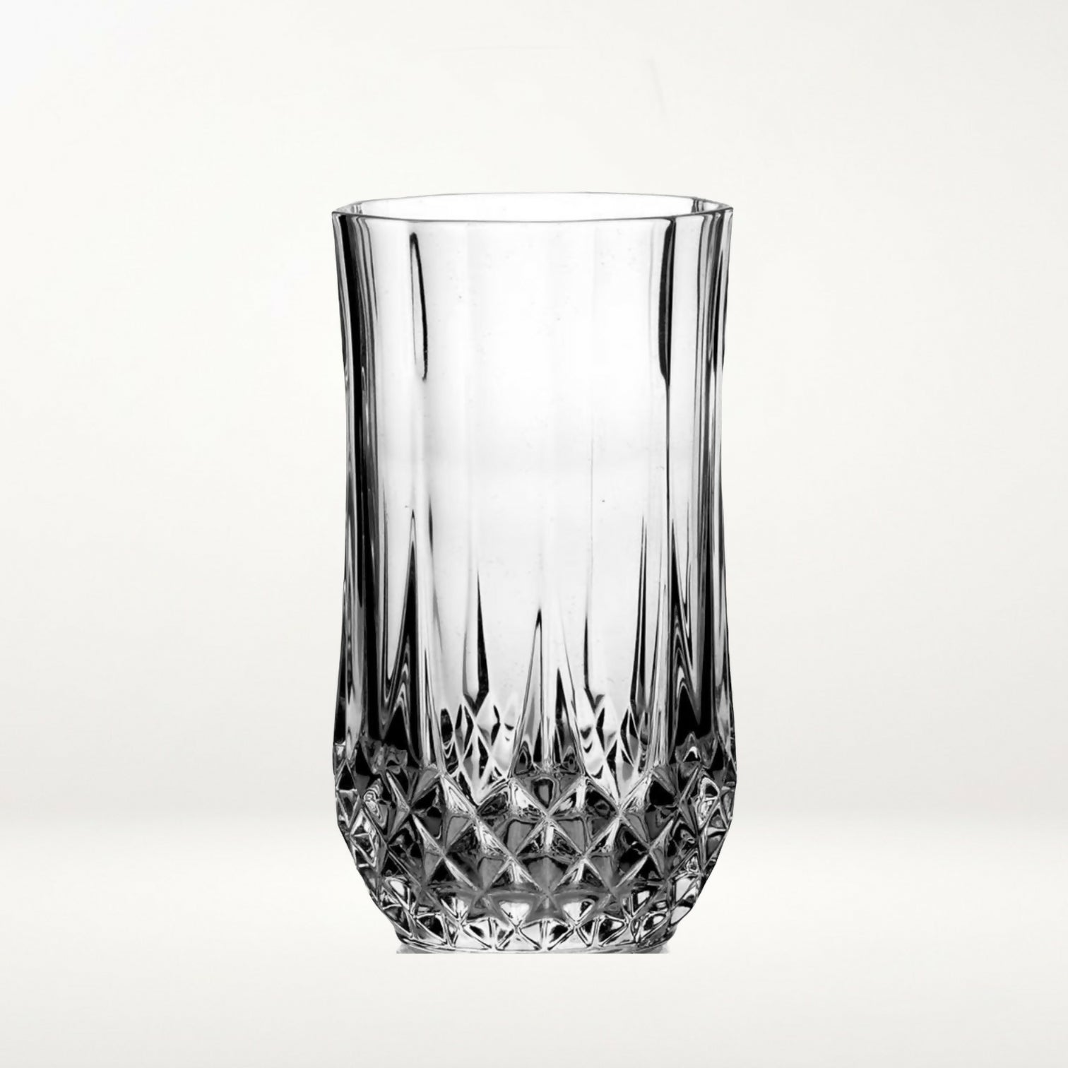 Cristal D’Arques Longchamp Clear Juice Glasses | Set of 2 | France | Excellent