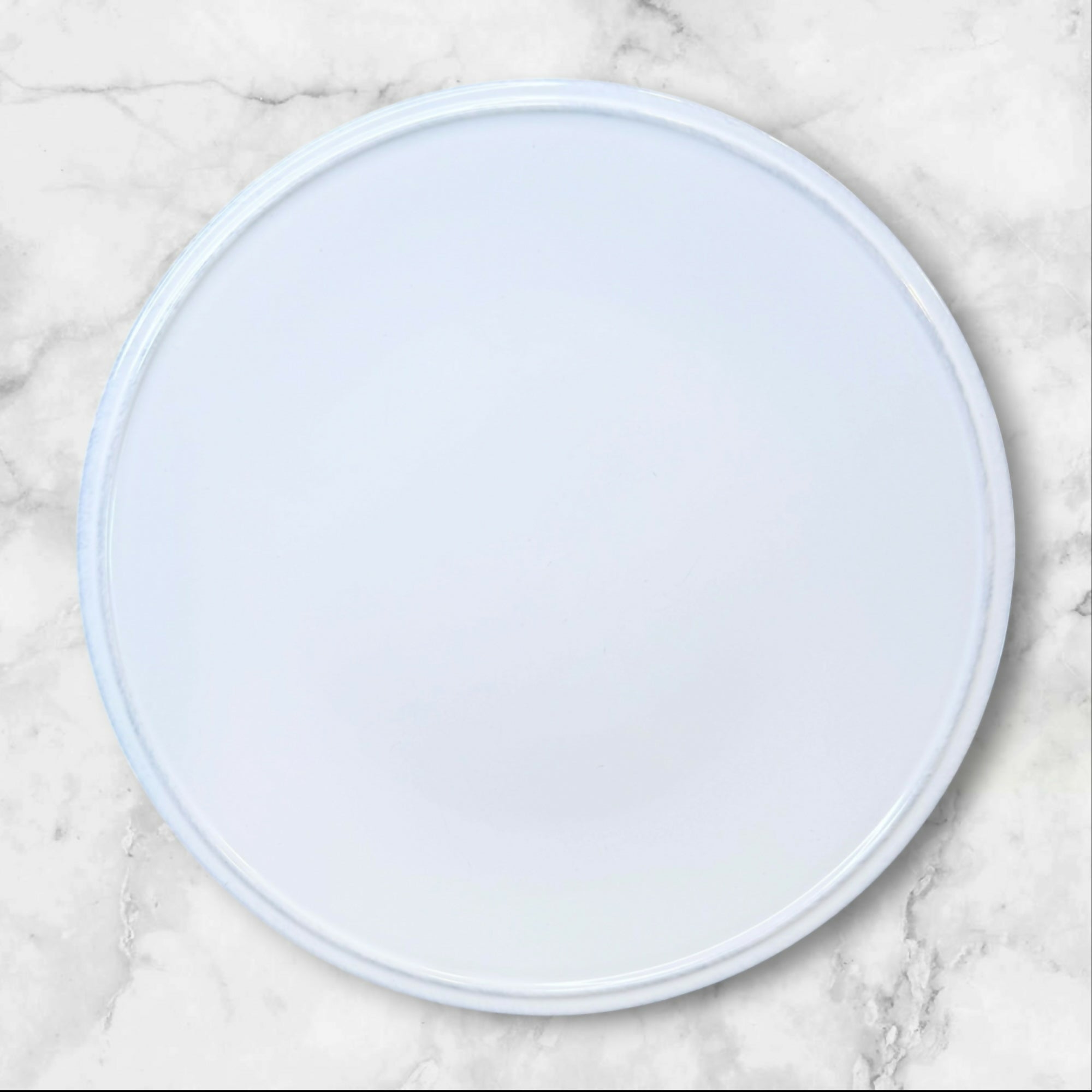 Crate & Barrel Cove White Salad Plates | Set of 4 | Excellent Condition