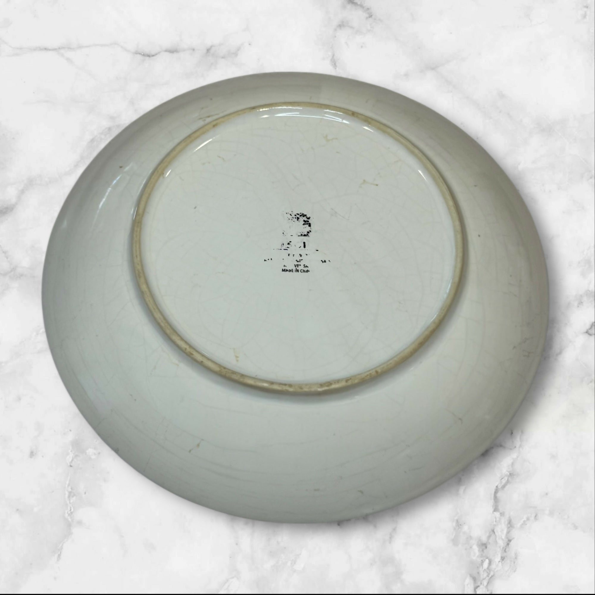Roscher & Co Peacock Dinner Plates | Set of 2 | Good Condition