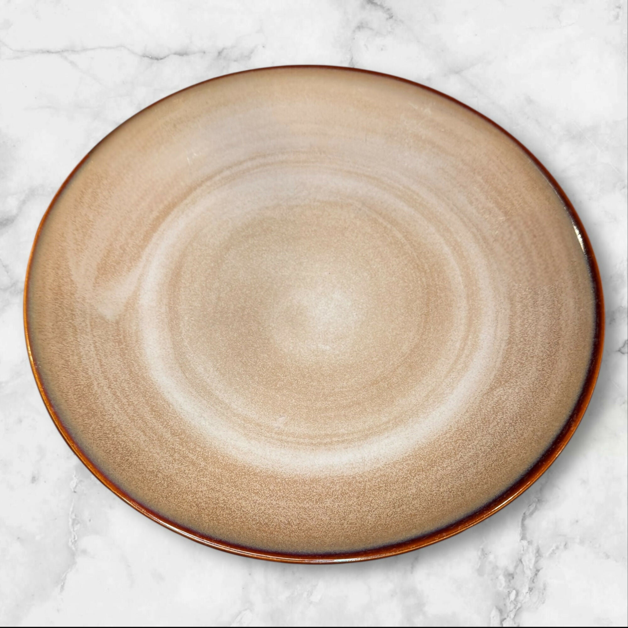 Sango Nova Brown Dinner Plates | Set of 6 | Gently Used
