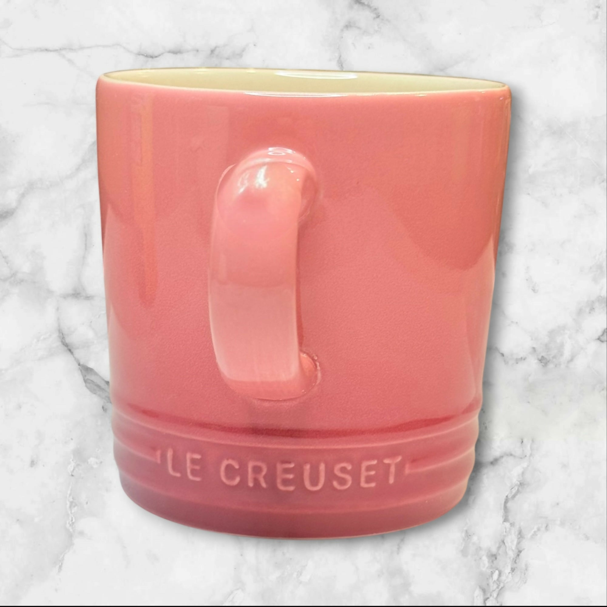 Le Creuset Stoneware Coffee Mug 12 oz Ombre Pink | Single | Excellent Condition