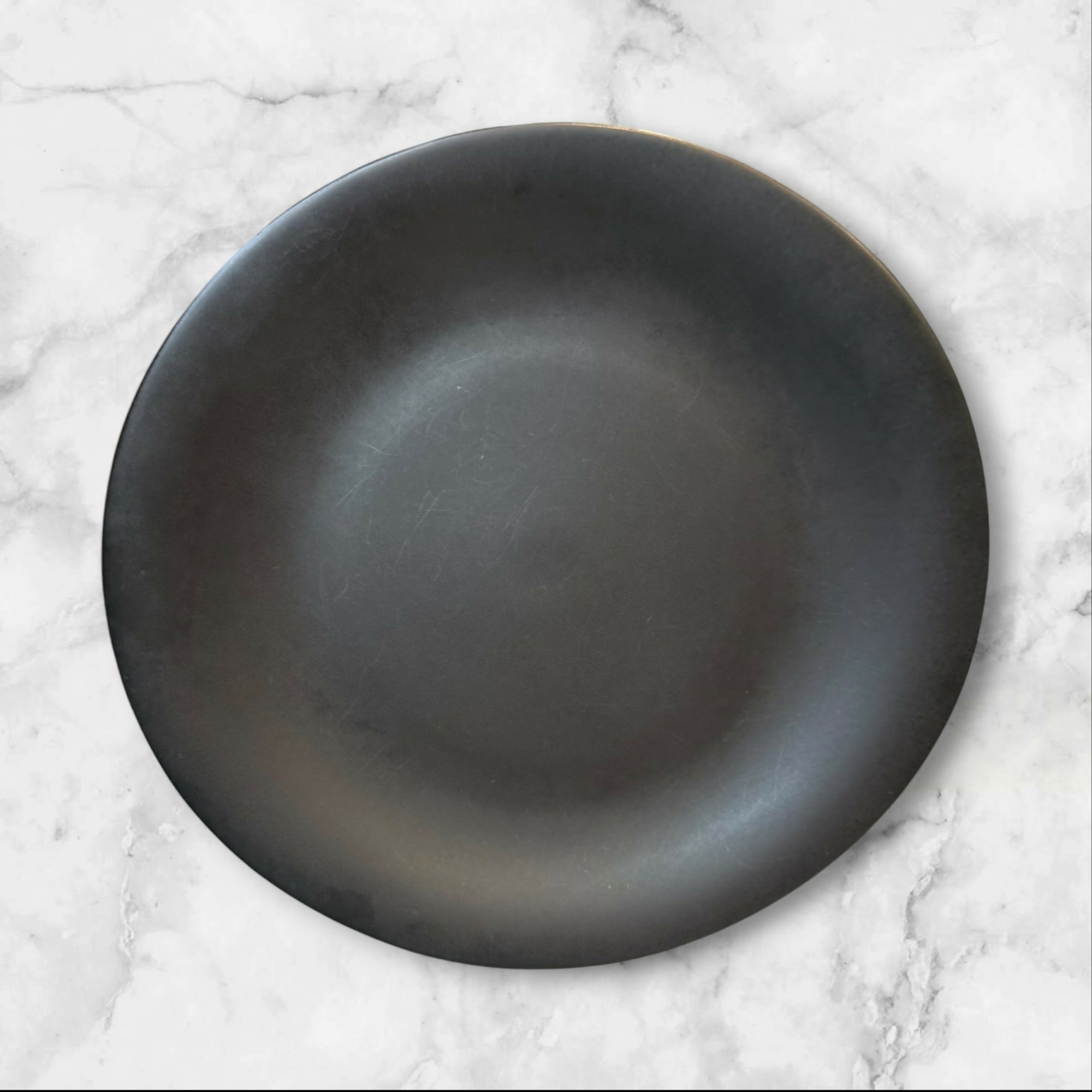 Pottery Barn Ellipse Black Dinner Plates | Set of 3 | Great Condition