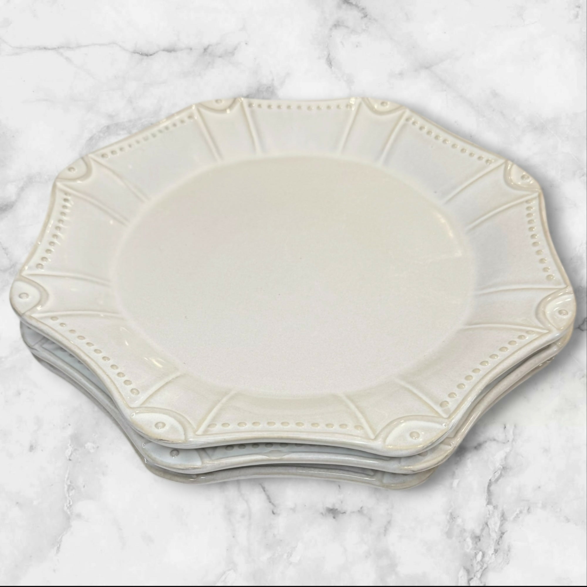Pier 1 Natalia Dinner Plates | Set of 3 | Great Condition