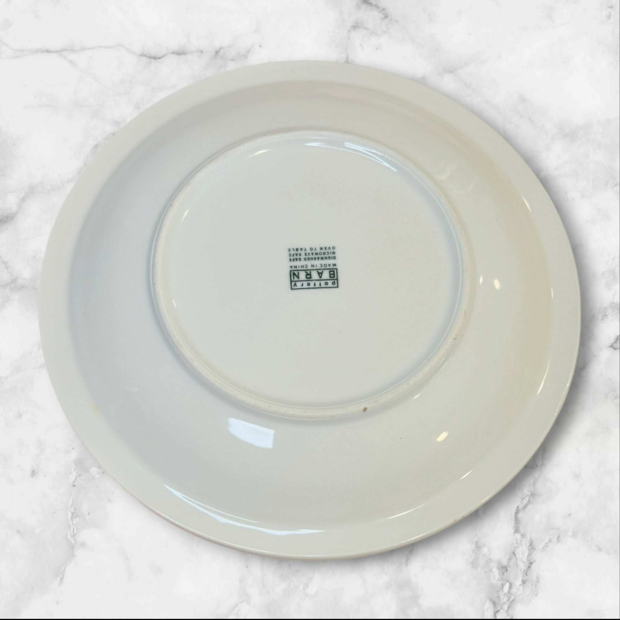 Pottery Barn Du Jour White Dinner Plates | Set of 6 | Great Condition