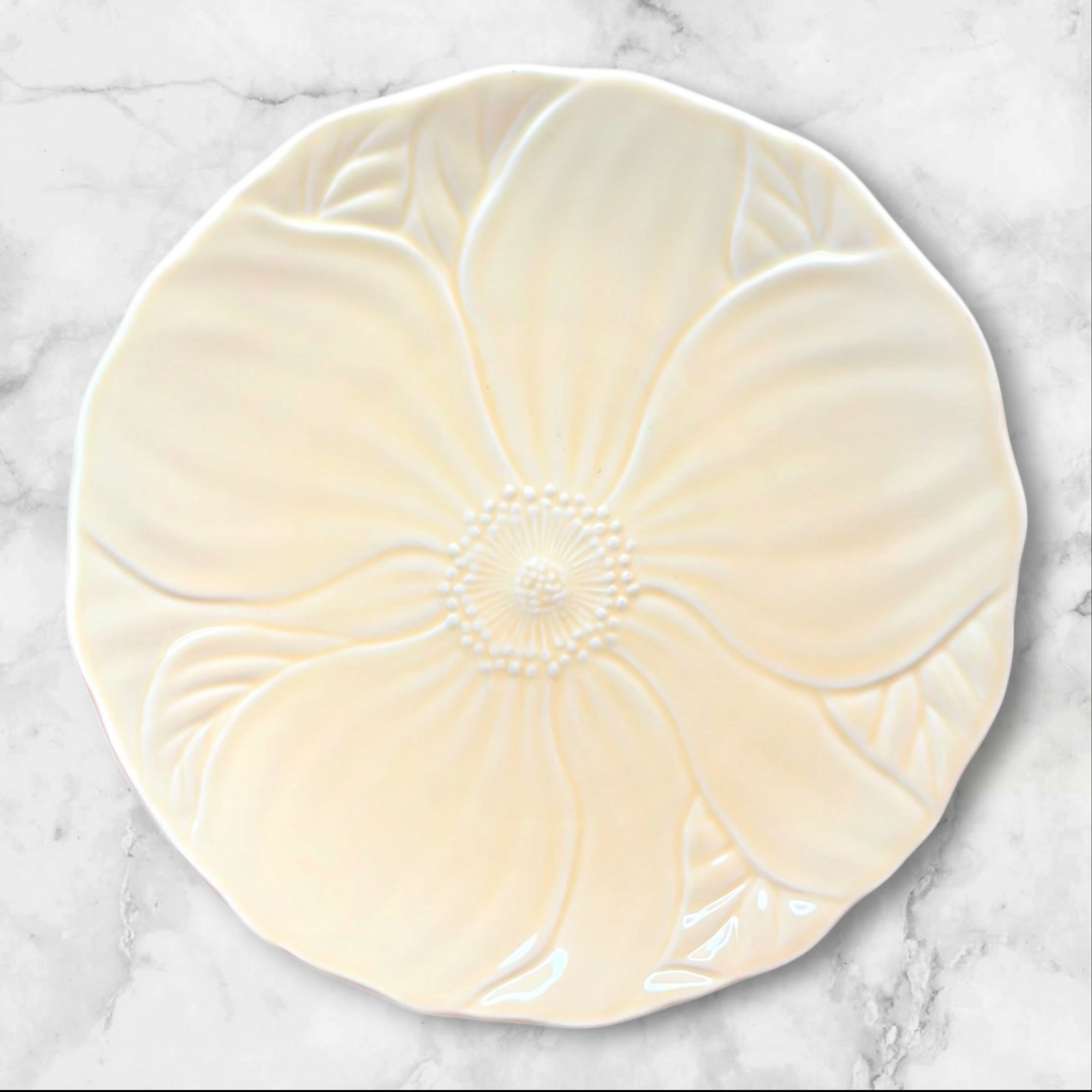 Mikasa Country Manor Saffron Salad Plates | Set of 4 | Excellent Condition