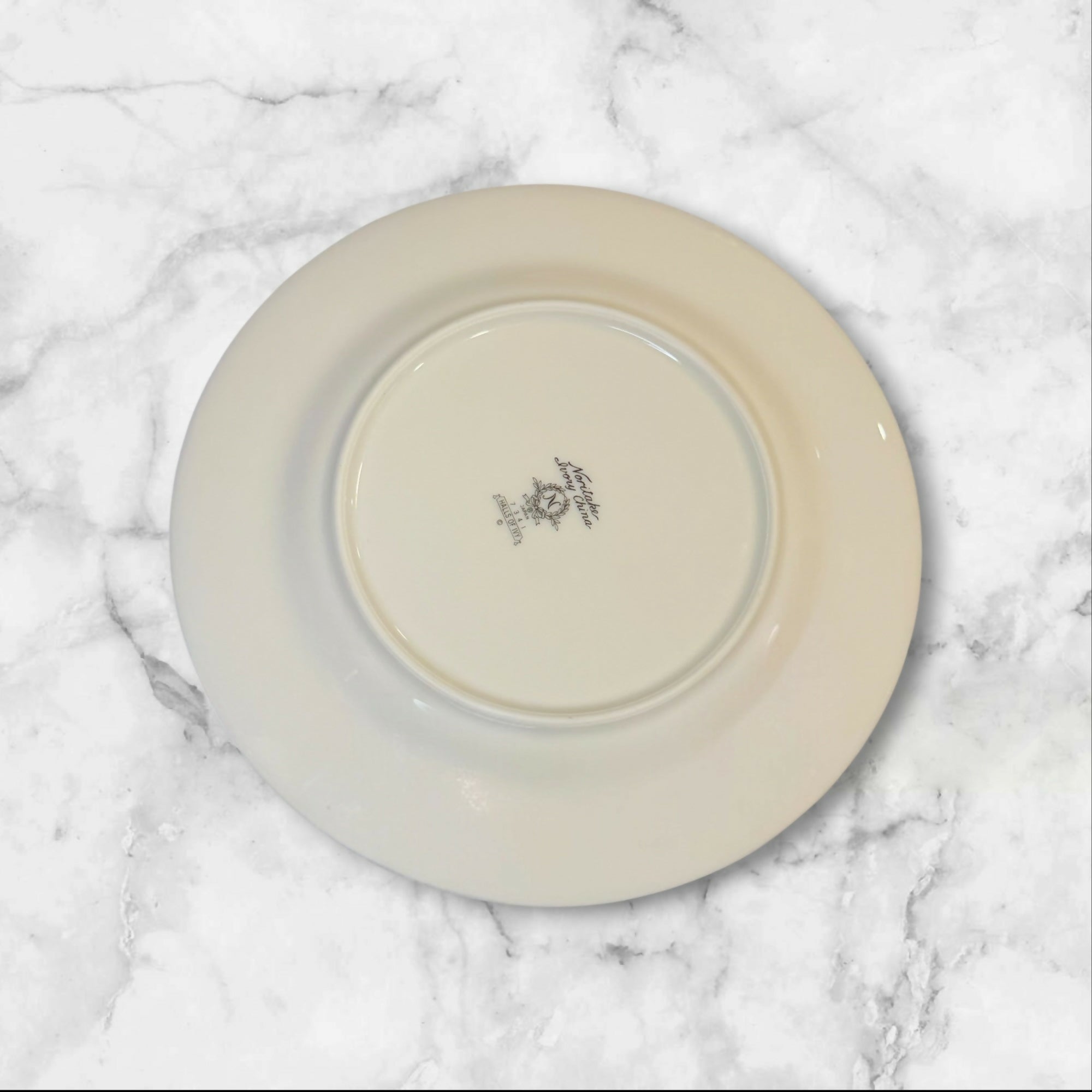 Noritake Halls of Ivy Gold Trim Salad Plates | Set of 4 | Good Condition