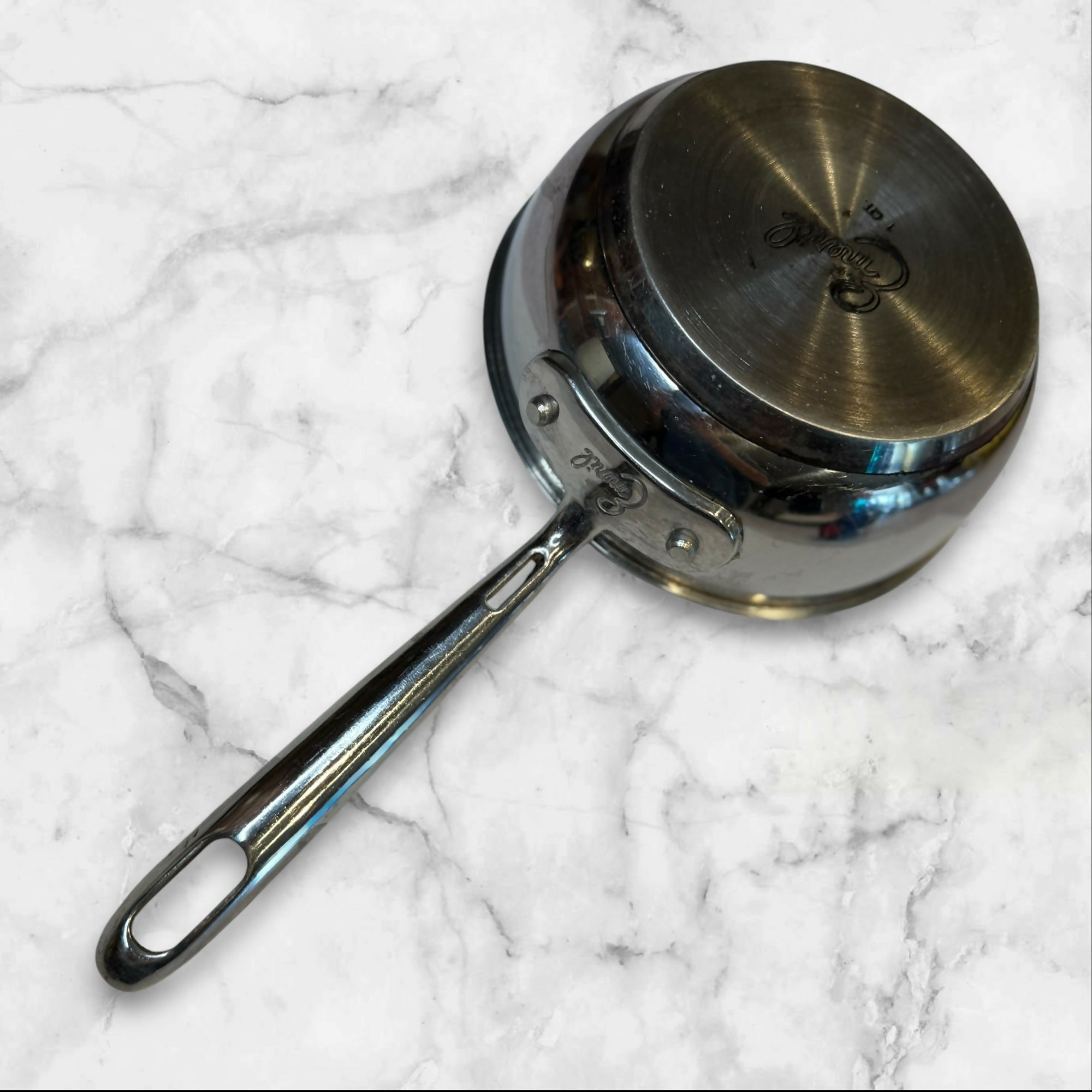 Emeril Stainless Steel 1 Qt Saucepan | Gently Used | Classic Cookware