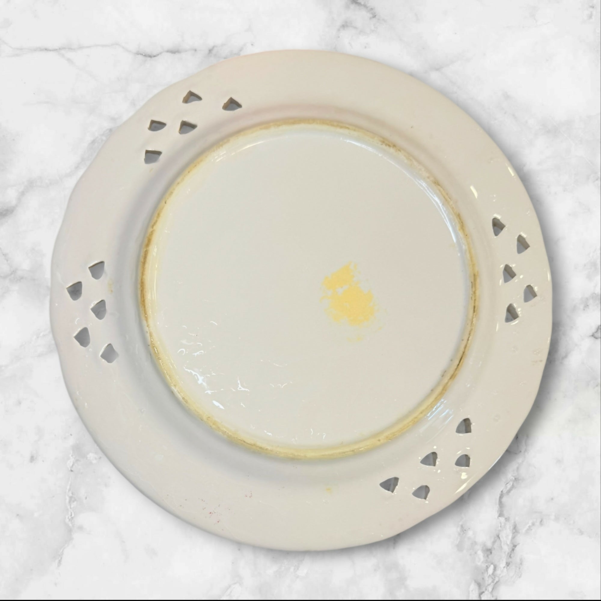 Wine & Cheese Ceramic Dinner Plates | Set of 3 | Gently Used