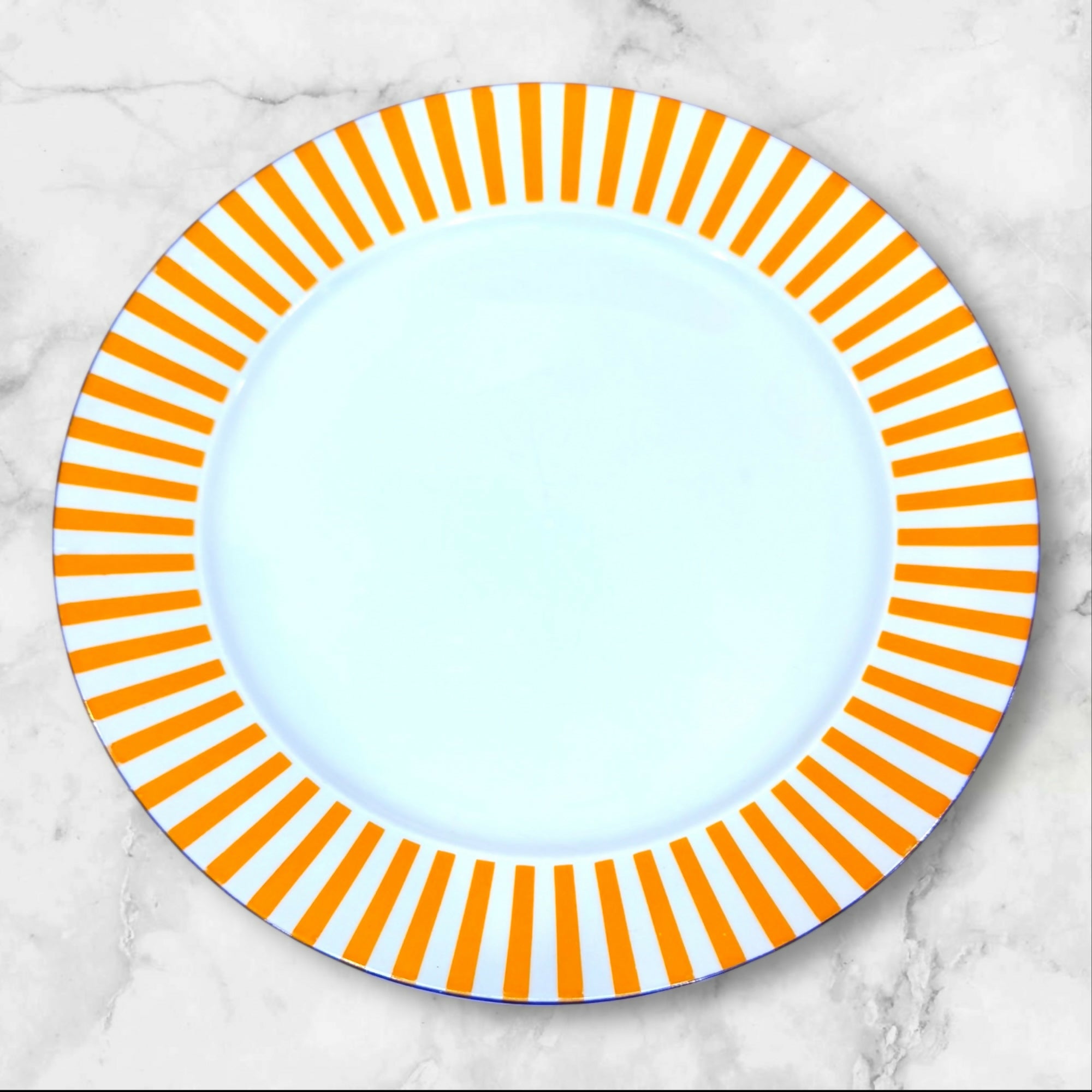 Vintage IKEA Portugal Striped Dinner Plates Set of 4 | Great