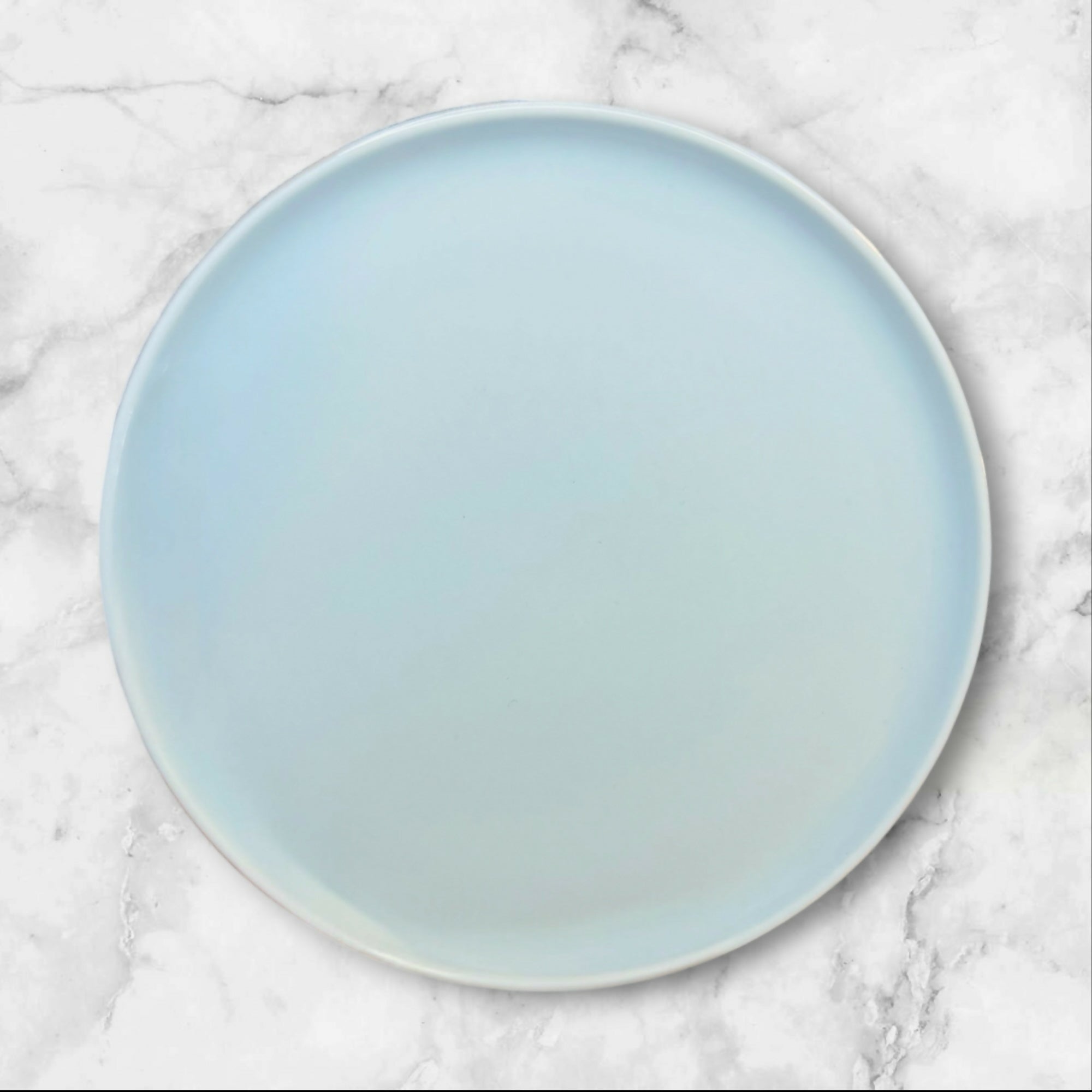 Luzerne Hamptons Blue Coupe Dinner & Salad Plates Set of 8 | Great Condition