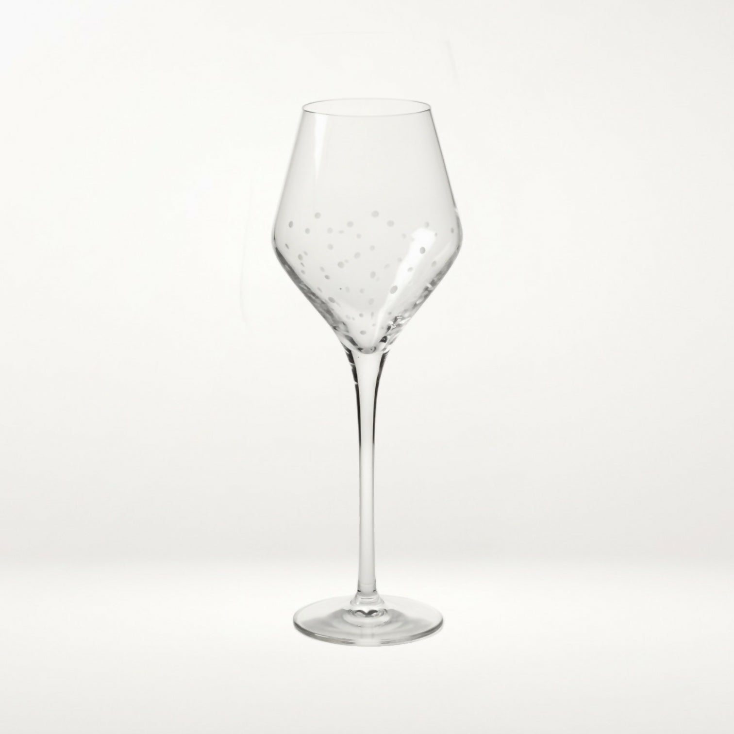 Cristal d’Arques Ose Crystal Water Goblets | Blocks & Dots | Excellent Cond