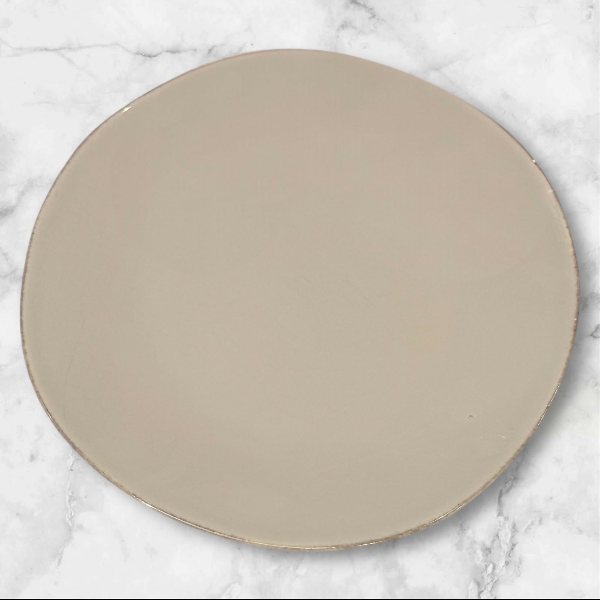 Crate & Barrel Marin Gray Salad Plates | Set of 3 | Excellent Condition