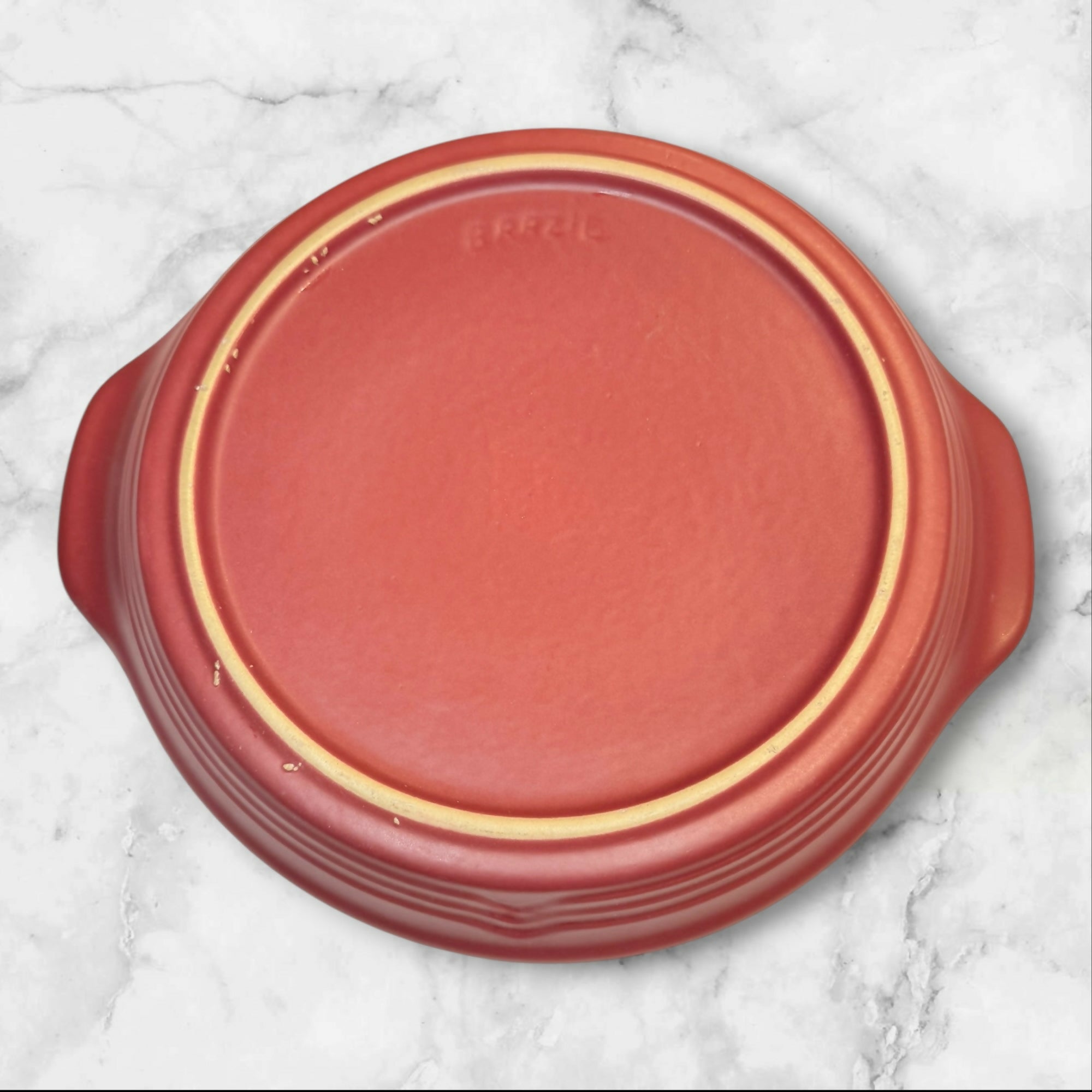 Made in Brazil Stoneware Pie Dish Baking Dish | 10 Inch | Excellent Condition