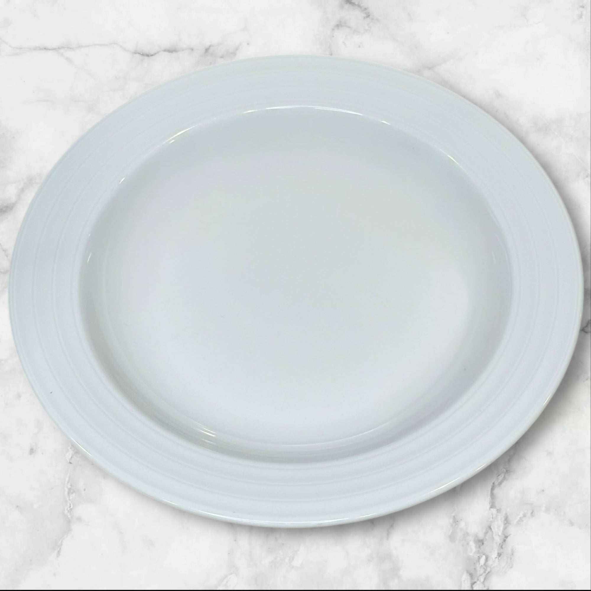 Crate & Barrel Roulette White Low Bowls | Set of 4 | Excellent Condition