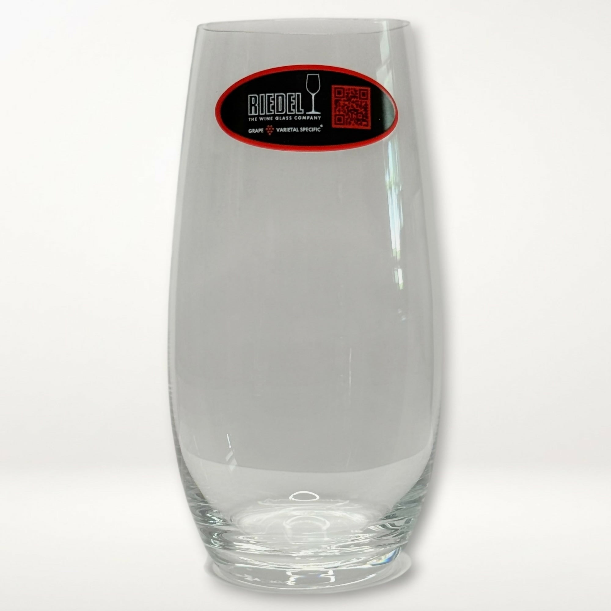 Riedel O Champagne Flutes Stemless Crystal Glasses Set of 2 Excellent