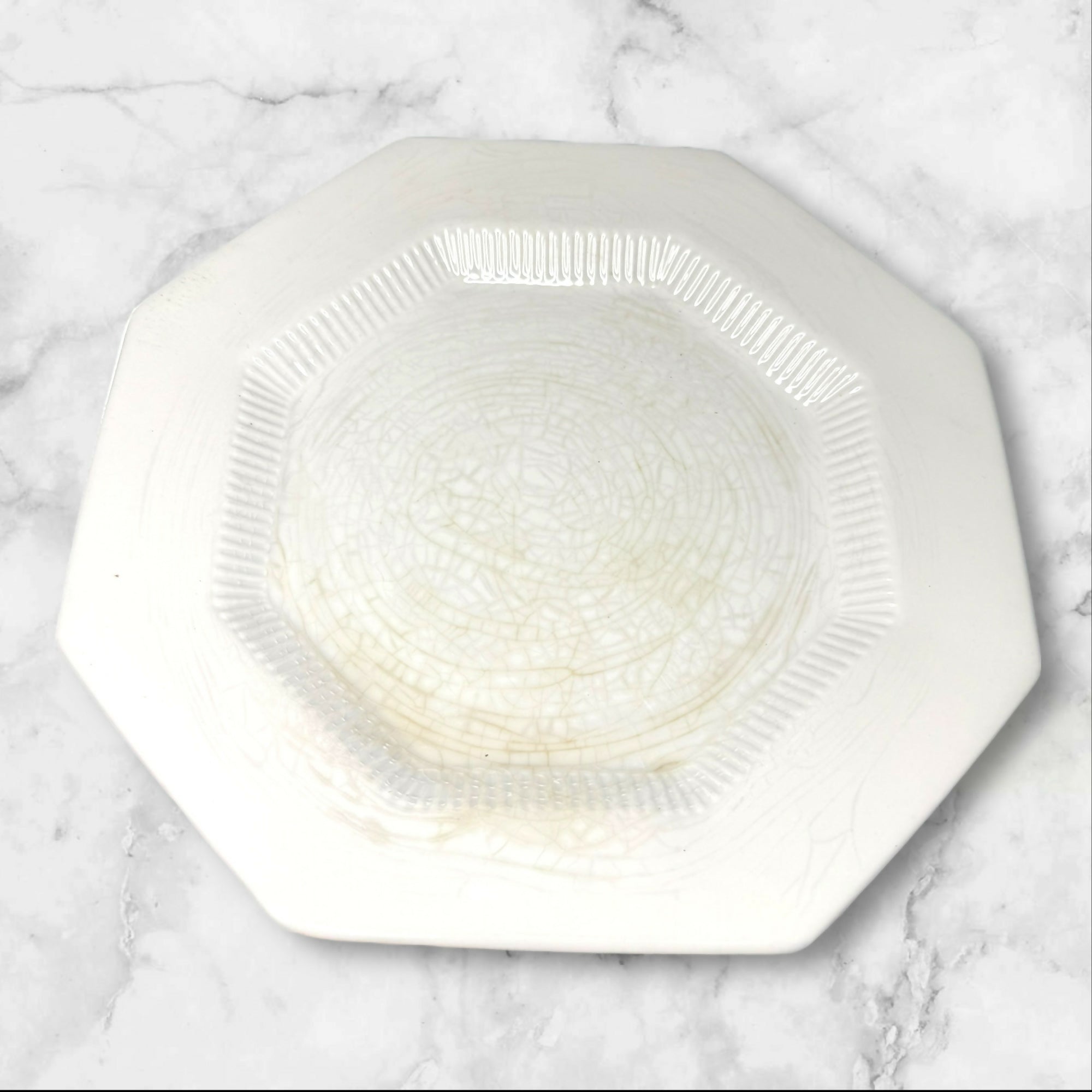 Independence White Ironstone Dinner Plates Japan | Set of 6 | Good Condition