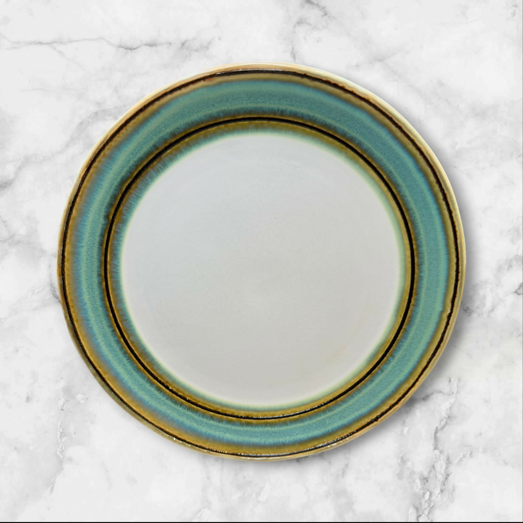 Sango Waves Green Salad Plates Set of 4 | Great Condition