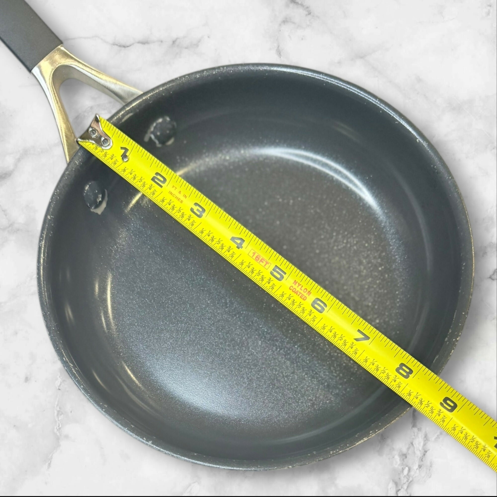 GreenPan Premiere Nonstick Fry Pan | Stainless Base | 8.5 Inch | Good