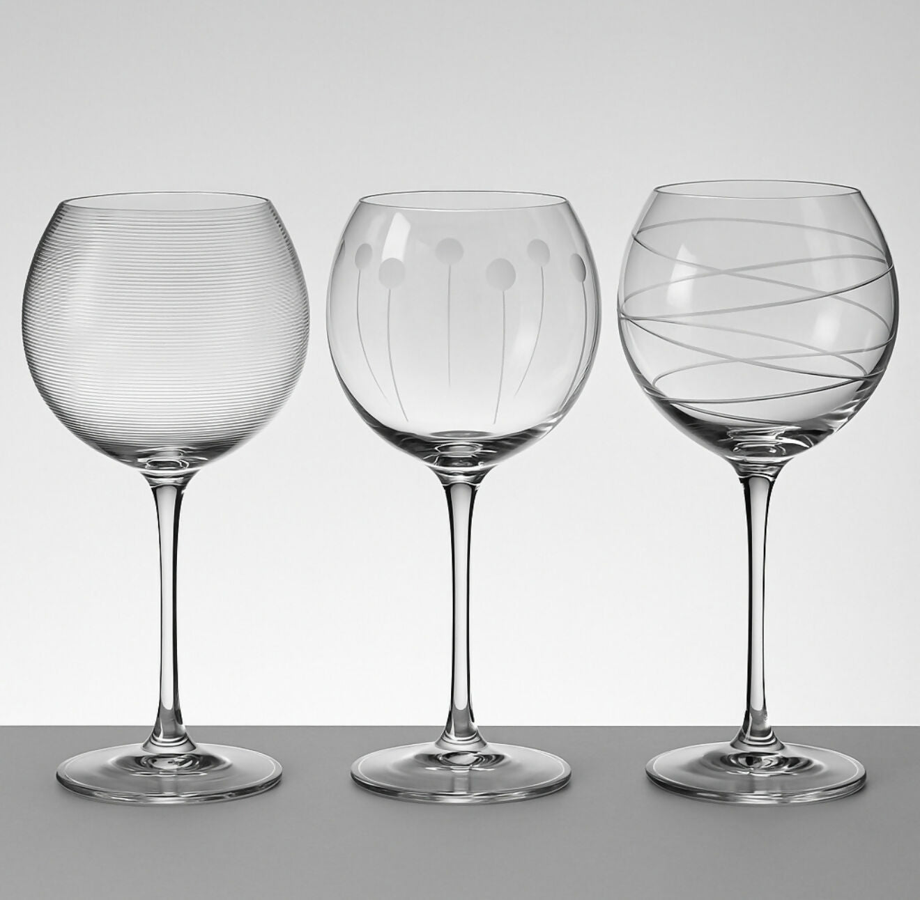 Mikasa Cheers Balloon Wine Glasses | Set of 3 | Excellent Condition
