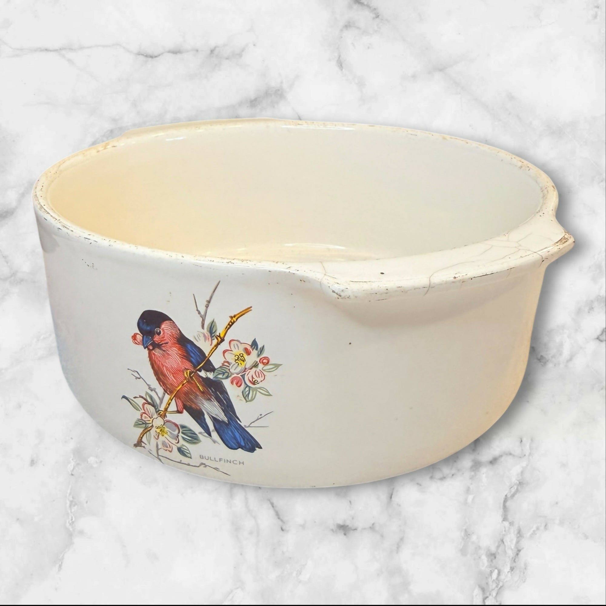 Pfaltzgraff Vintage Songbirds Casserole Baking Dish | Rare | Good Condition