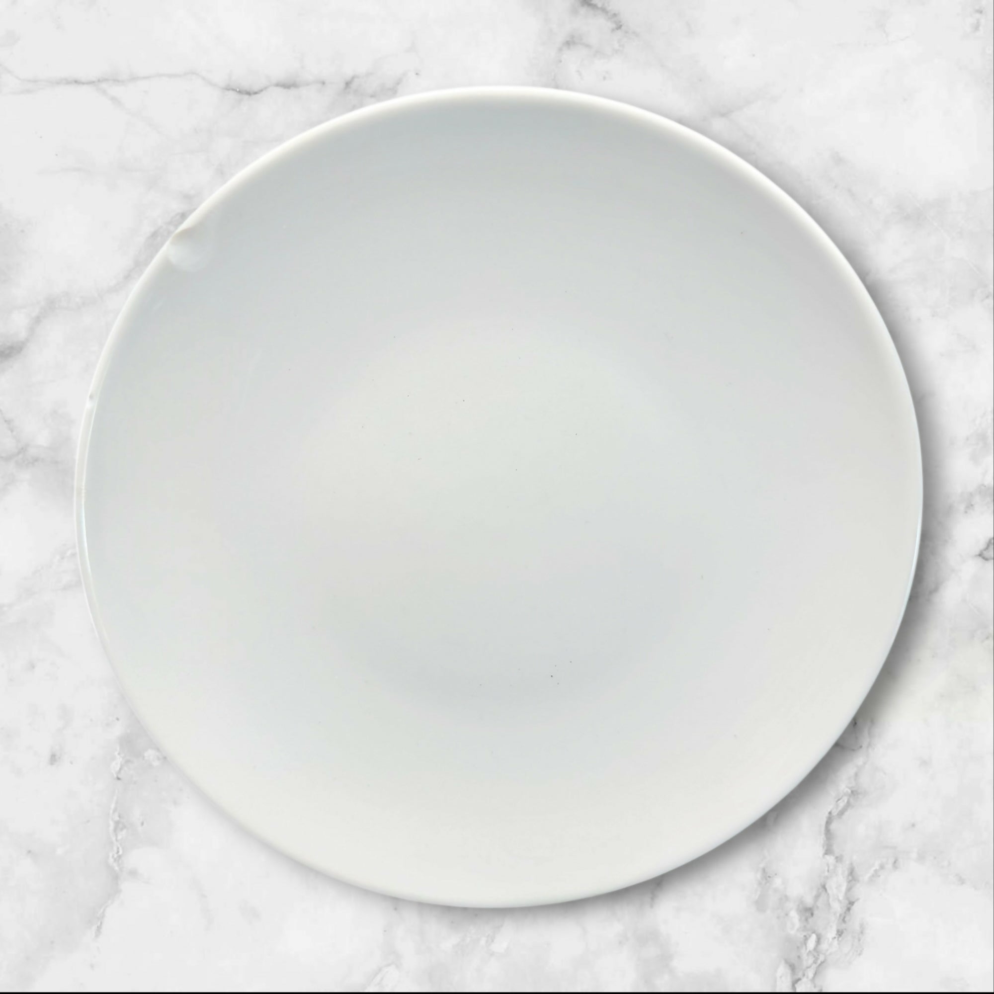 Pottery Barn Great White Coupe Salad Plates | Set of 6 | Good Condition