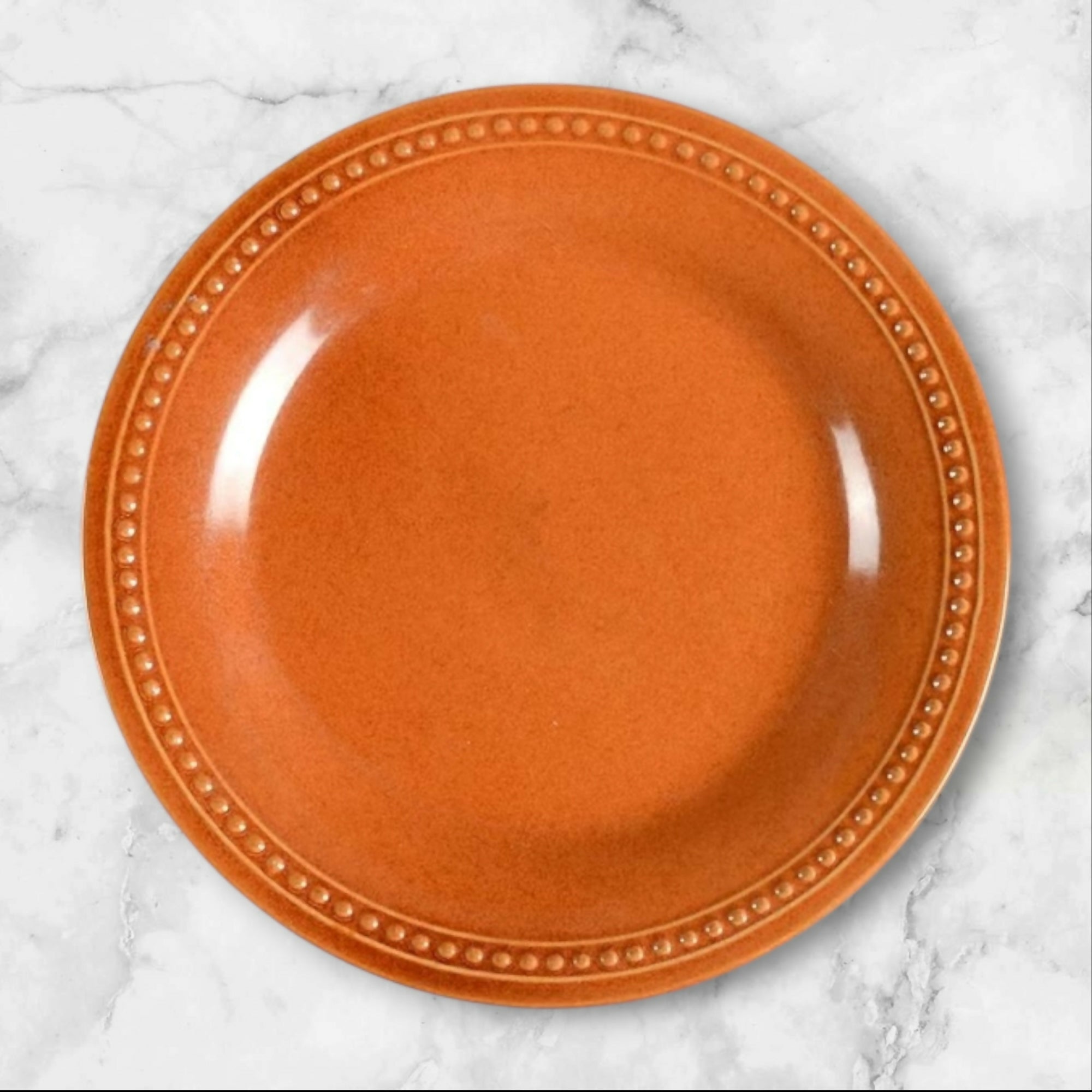 Pier 1 Spice Route Nutmeg Salad Plates | Set of 4 | Excellent Condition