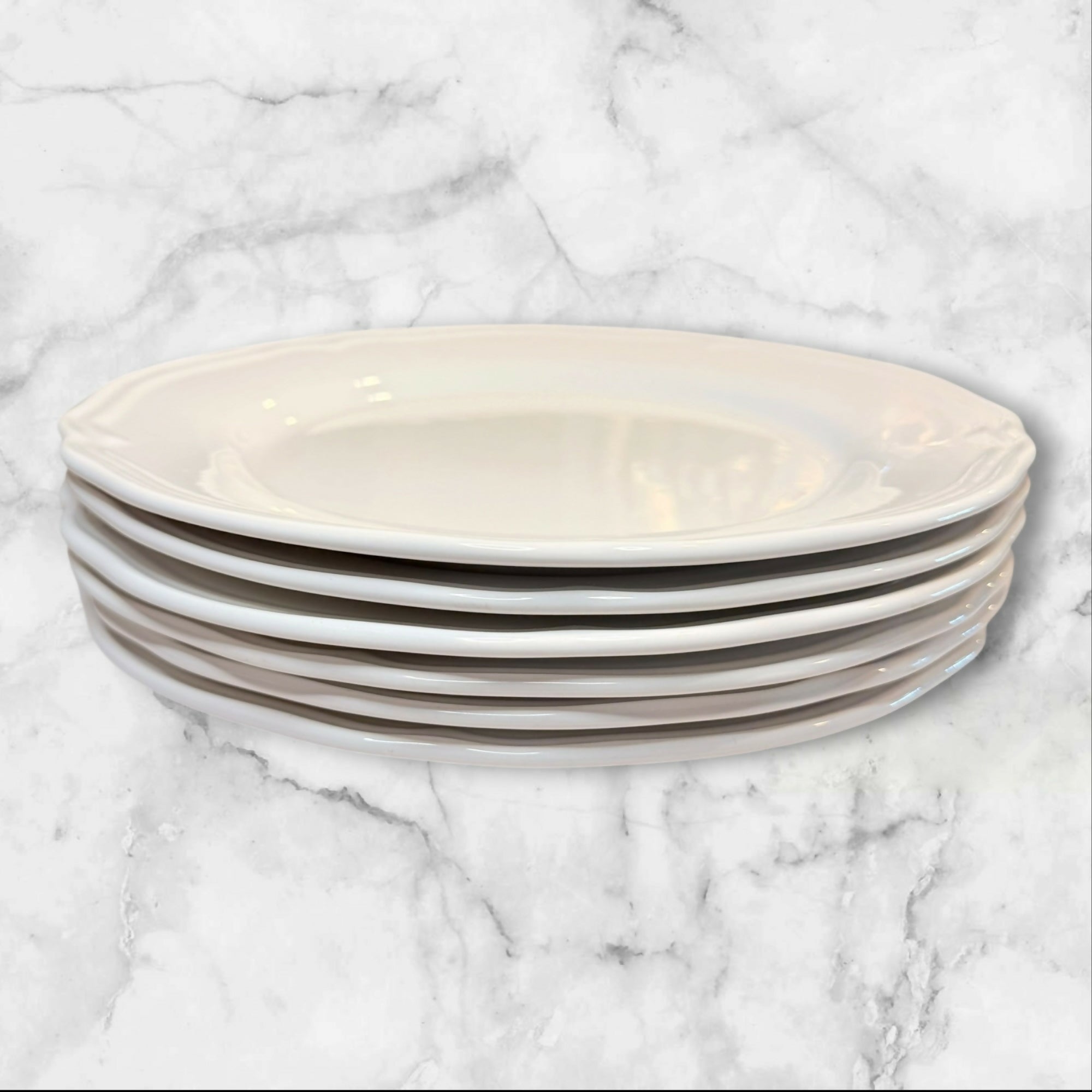 IKEA ARV White Dinner Plates Portugal | Set of 6 | Excellent Condition