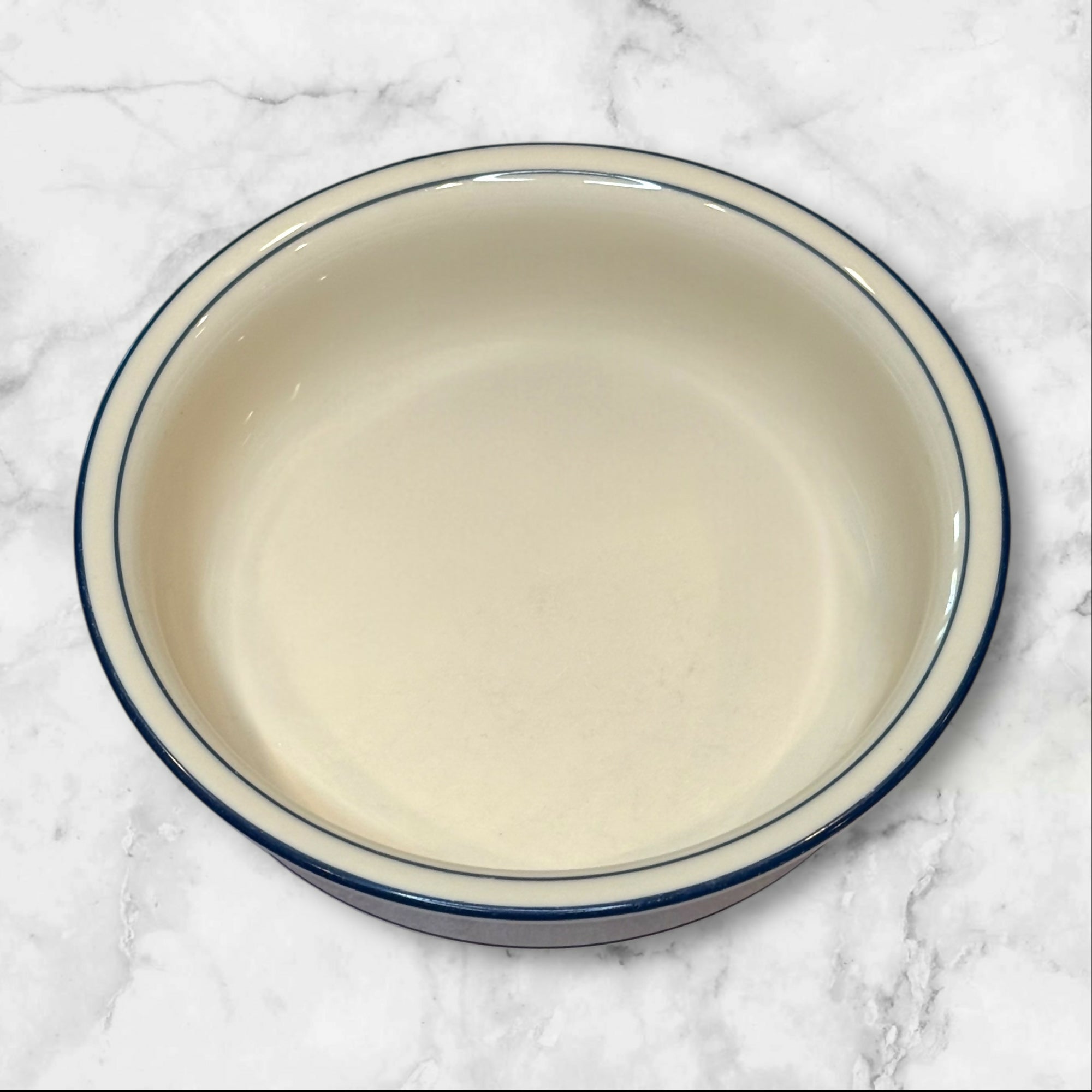 Lenox Blue Pinstripes Soup Cereal Bowls | Set of 4 | Excellent Condition