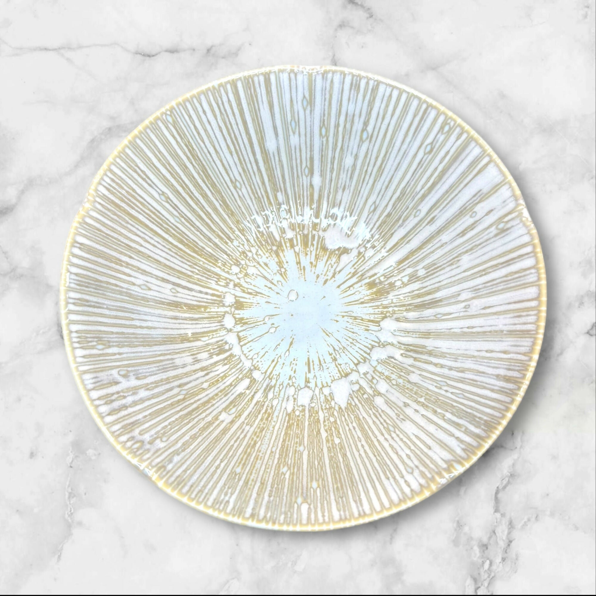 Anthropologie Joyce Bowls | Set of 3 | Wax-Resist Glaze | Excellent Condition