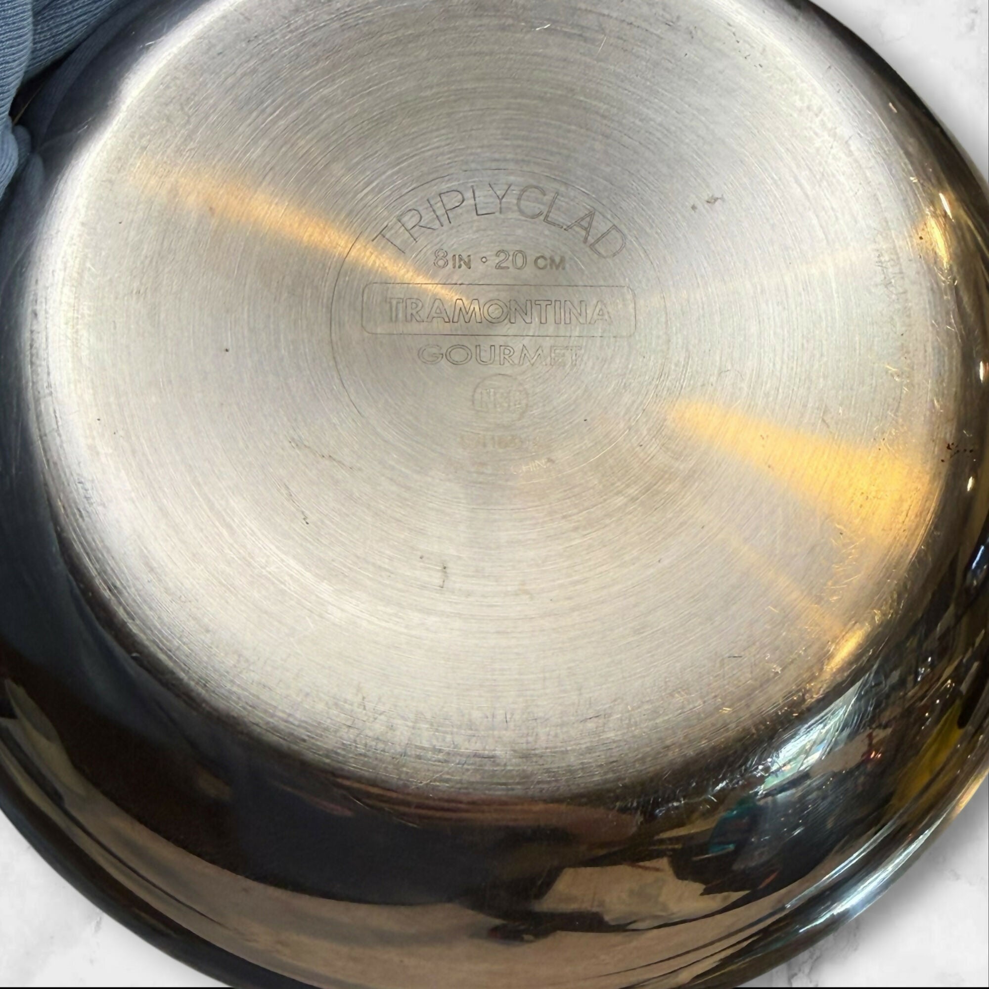 Tramontina Tri-Ply Clad 8 Inch Fry Pan | Gently Used | Stainless Steel