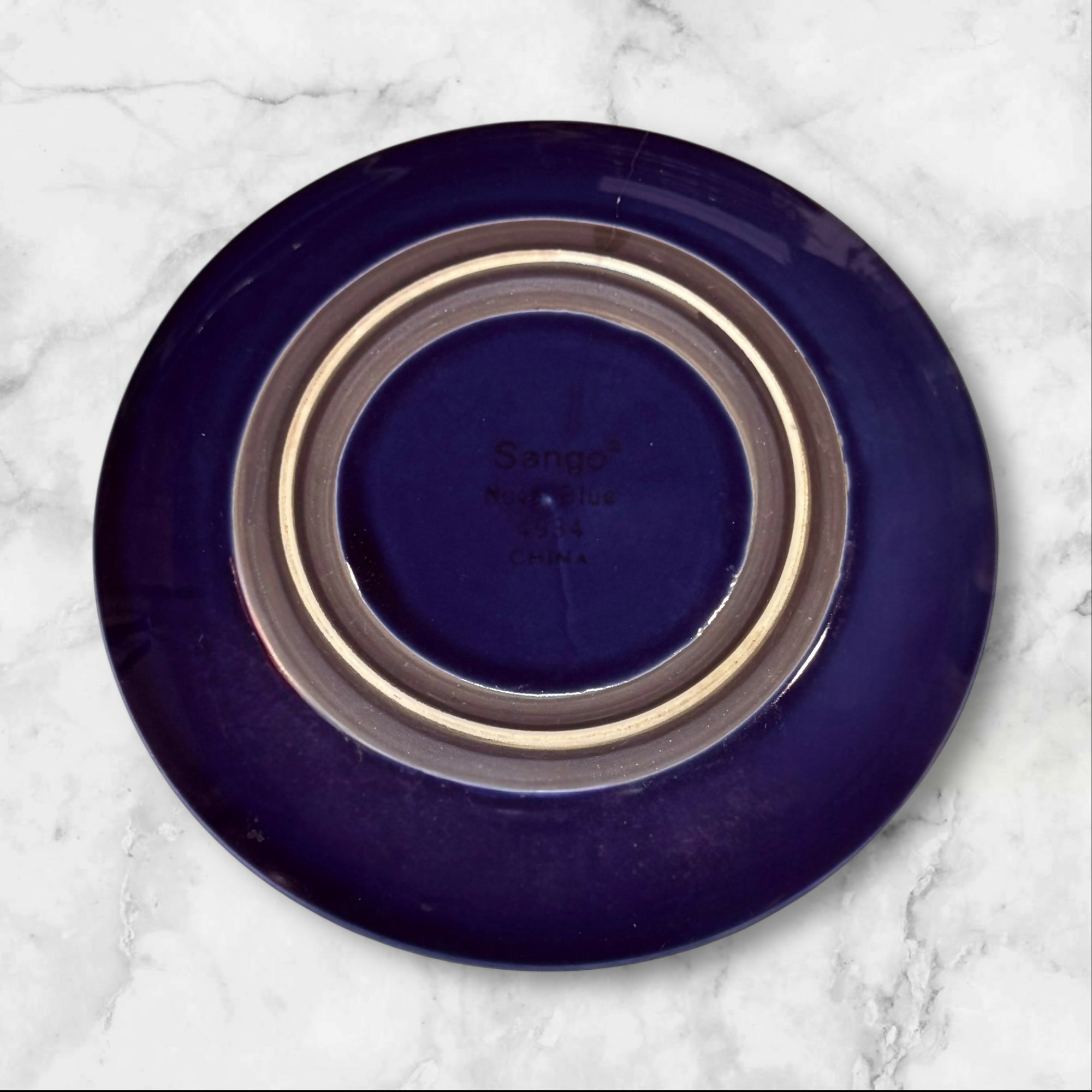 Sango Nova Blue Salad Plates | Set of 4 | Gently Used