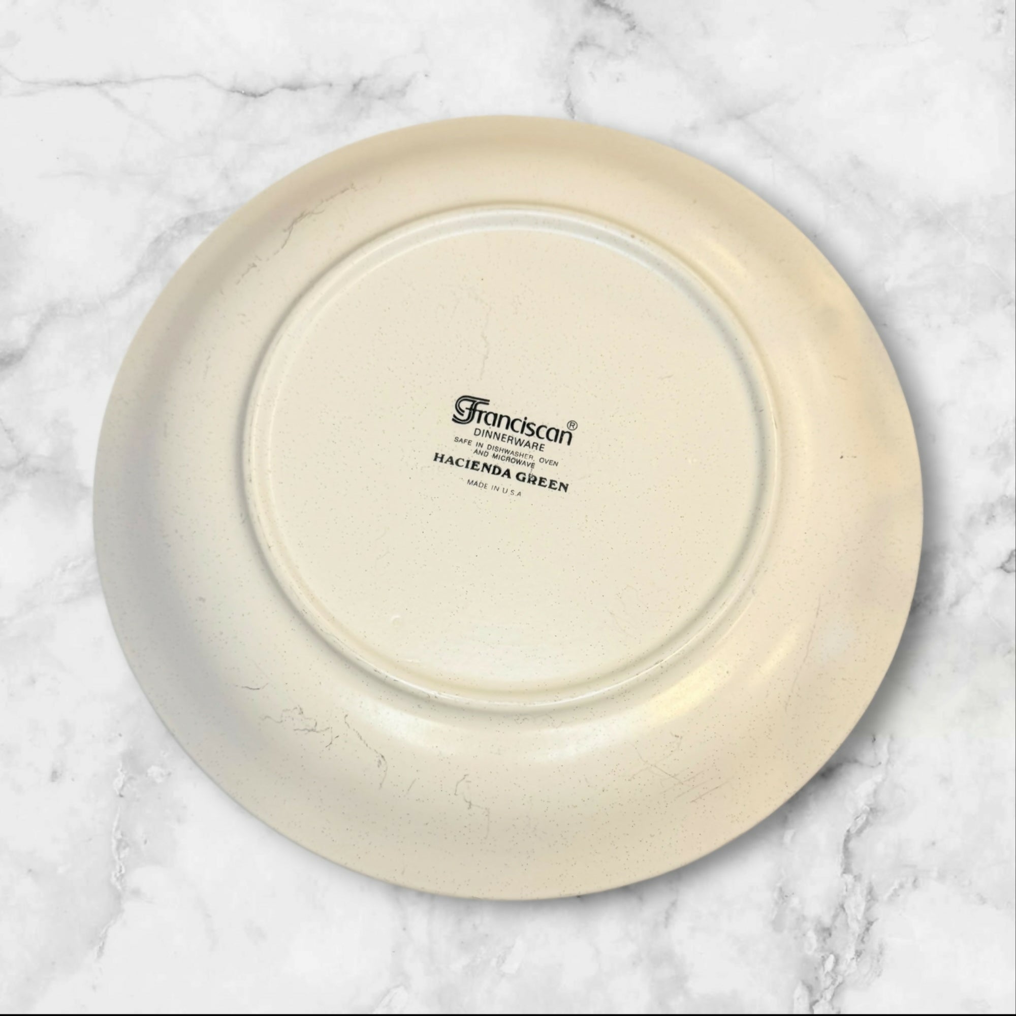 Franciscan Hacienda Green Dinner & Salad Plates Set of 8 | Excellent Condition