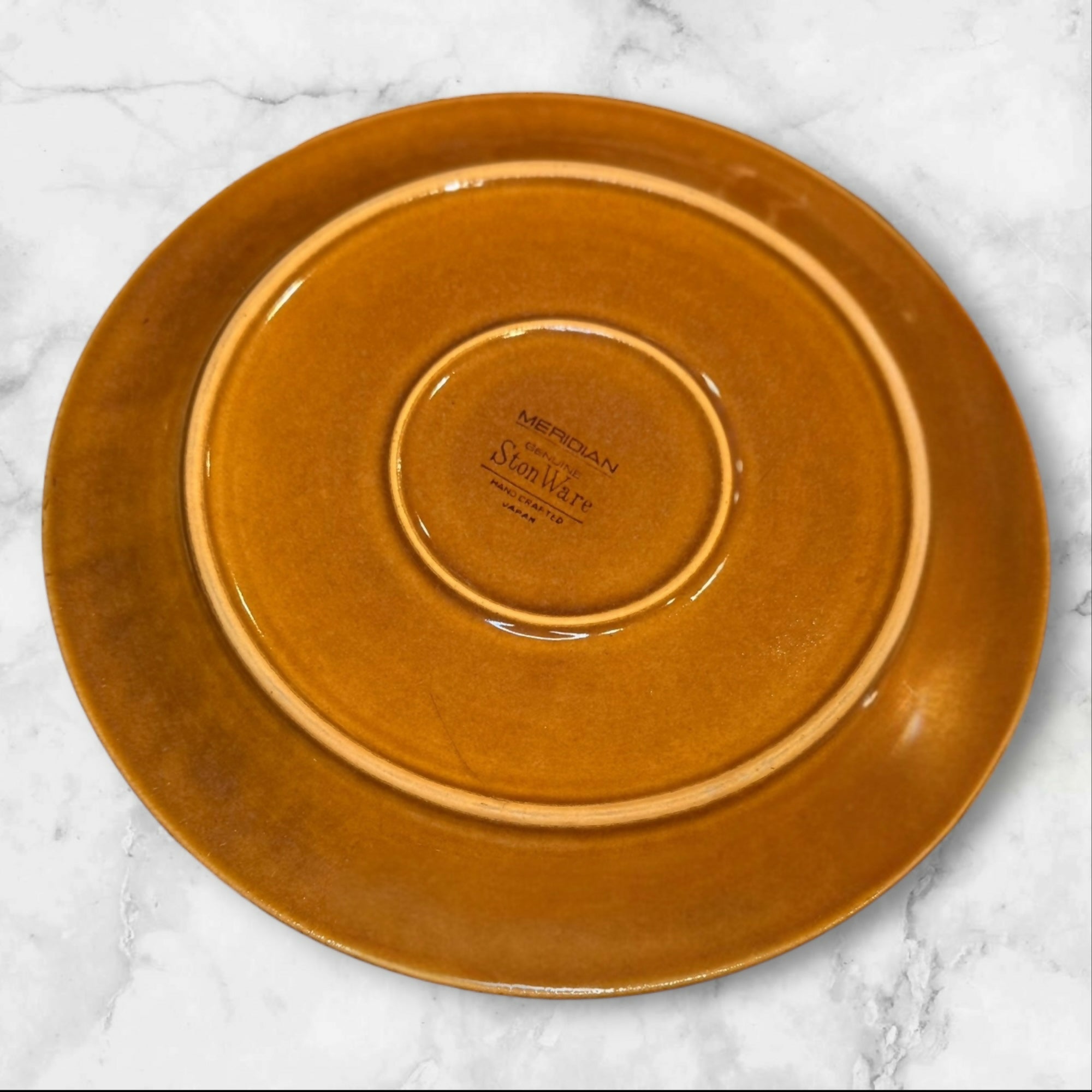 Meridian Stoneware Japan Dinner Plates | Set of 4 | Good Used Condition