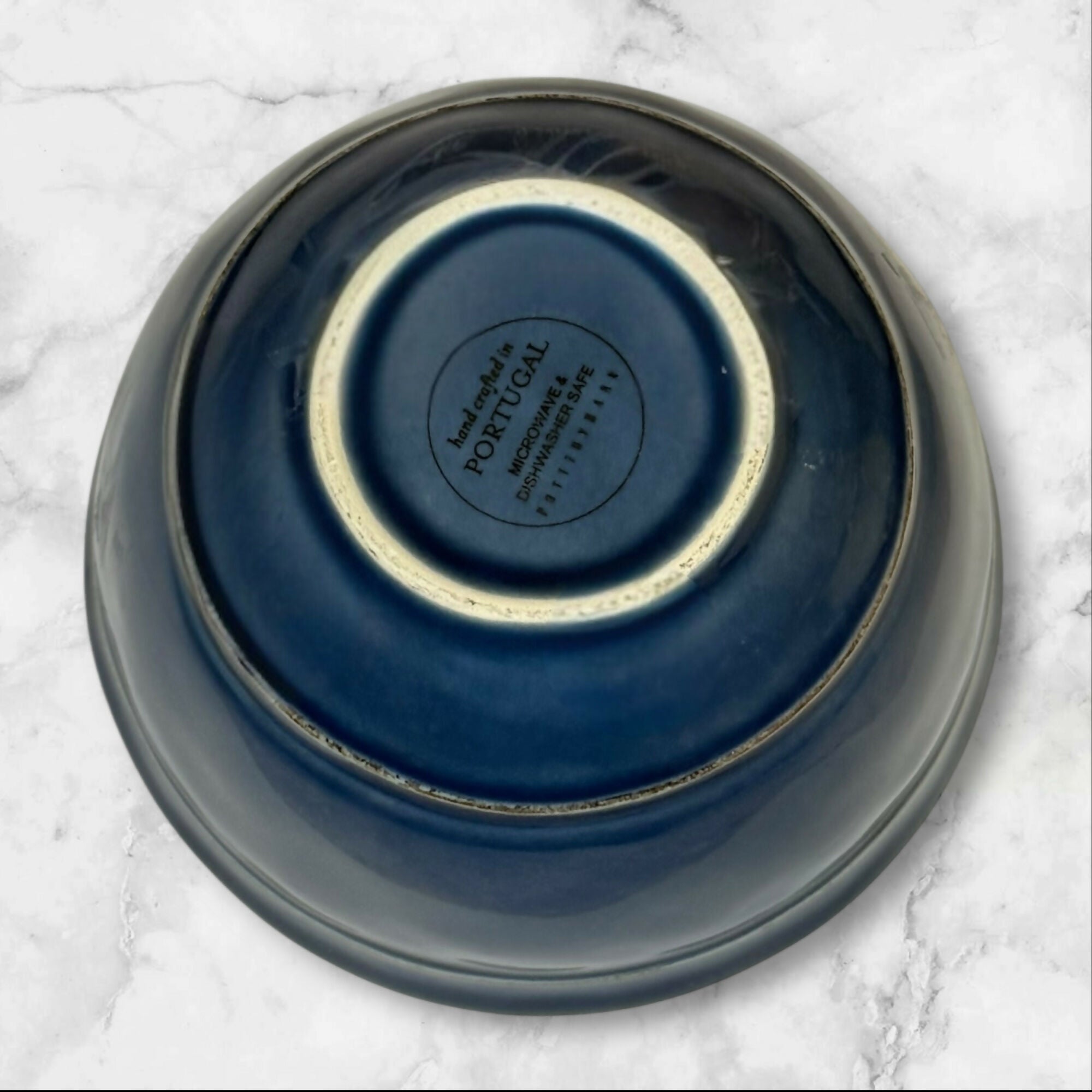 Pottery Barn Cambria Blue Stoneware Bowls | Set of 5 | Excellent Condition