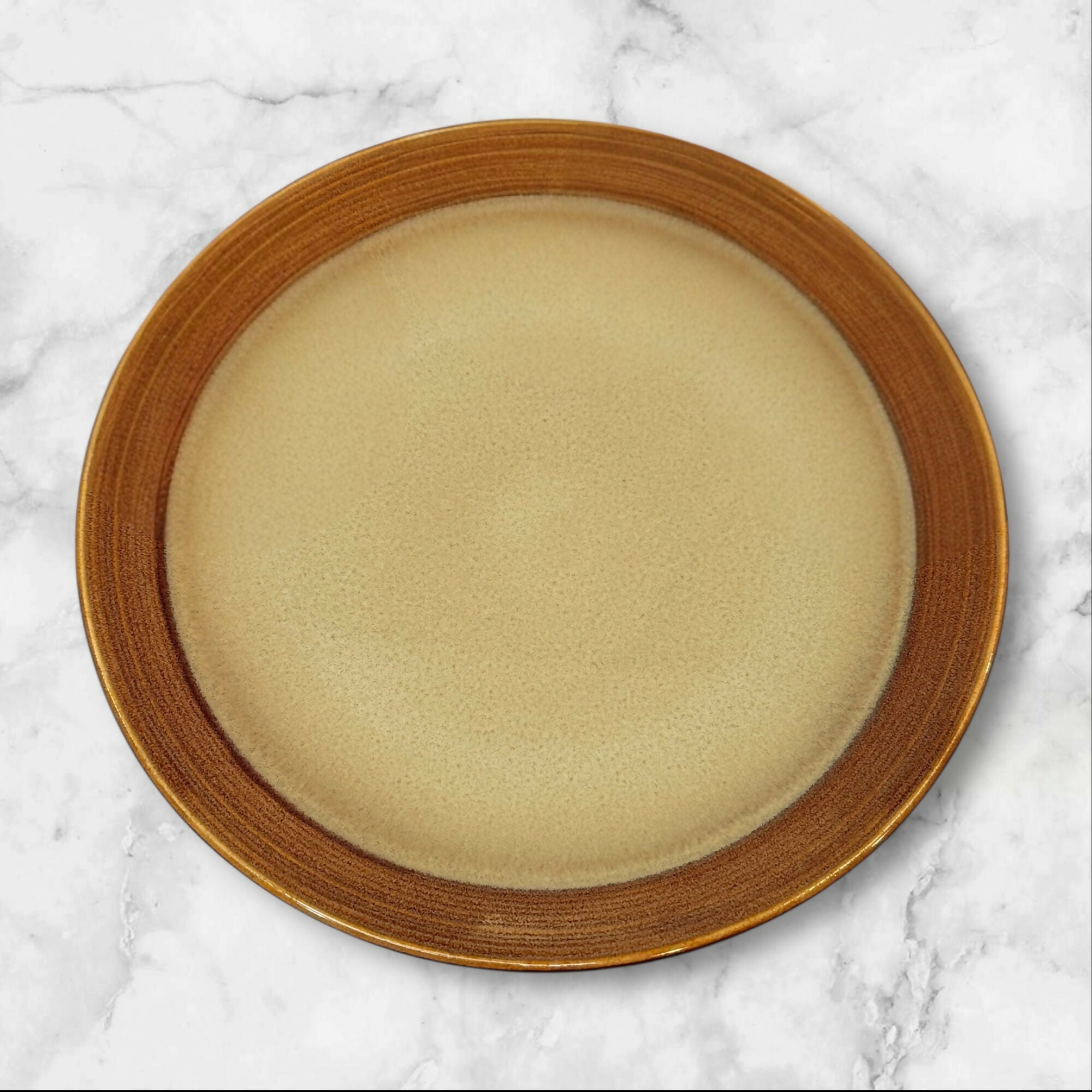 Sango Roma Caramel Dinner & Salad Plates | Set of 8 | Excellent Condition