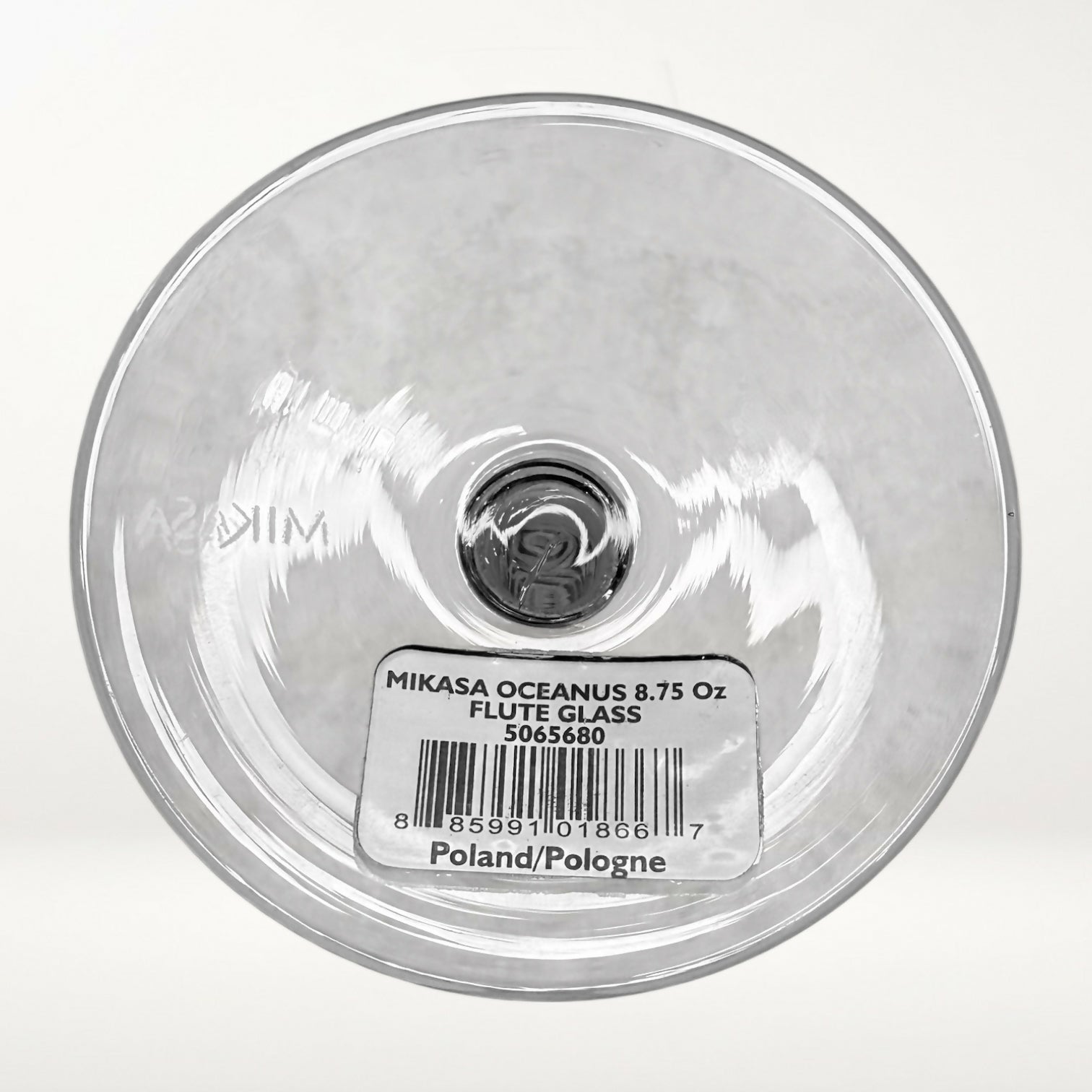 Mikasa Oceanus Crystal Champagne Flutes | Set of 2 | Excellent Condition