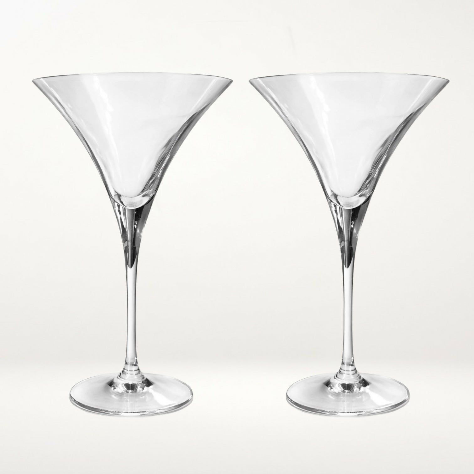 Crate & Barrel Zelia Martini Glasses | Set of 4 | Excellent Condition