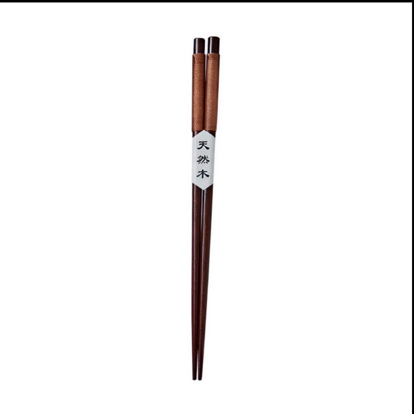 Anygleam Natural 4pairs Wooden Chopsticks Reusable Kitchen Tableware