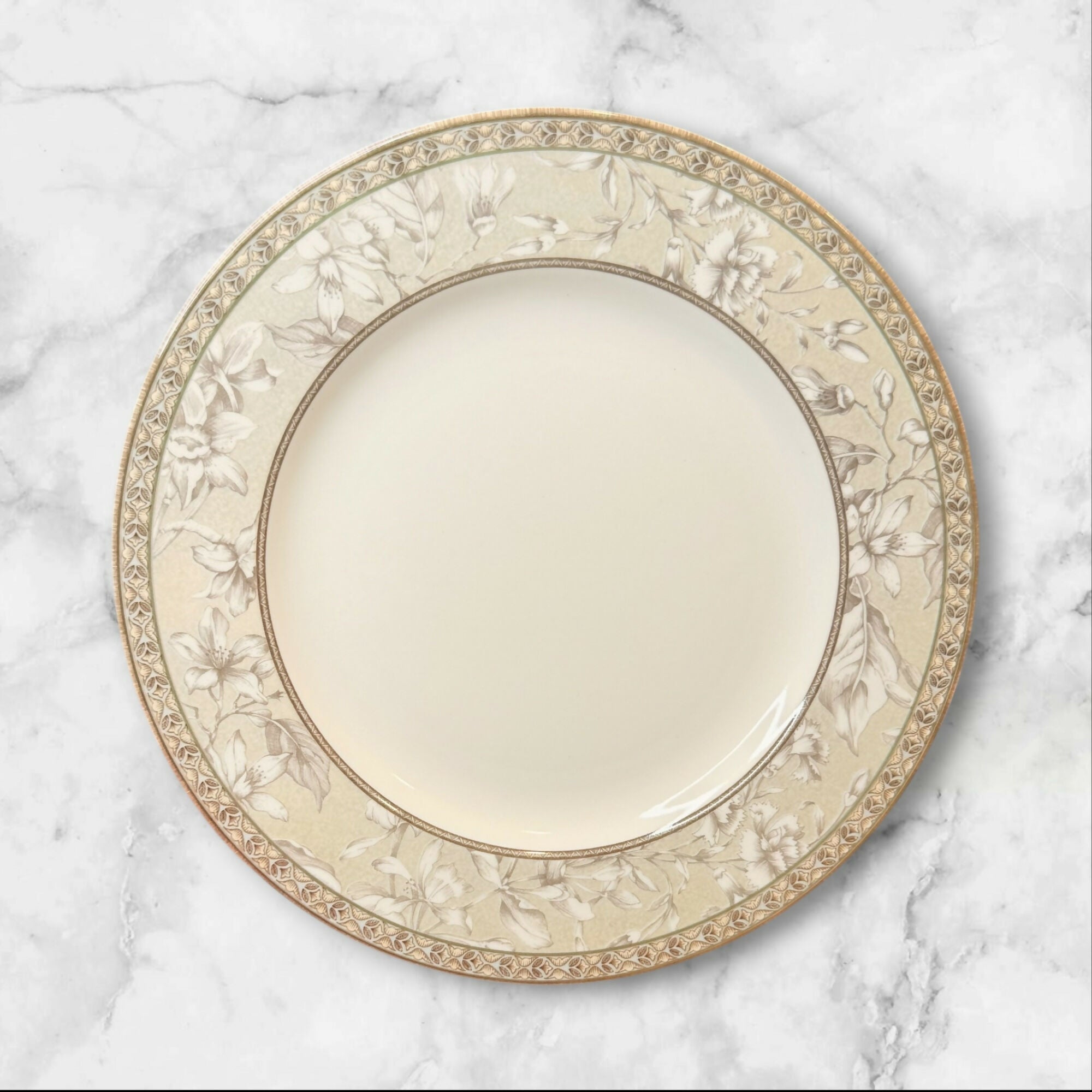 Johnson Bros Enchanted Garden Dinner Plates Set of 6 | Excellent Condition