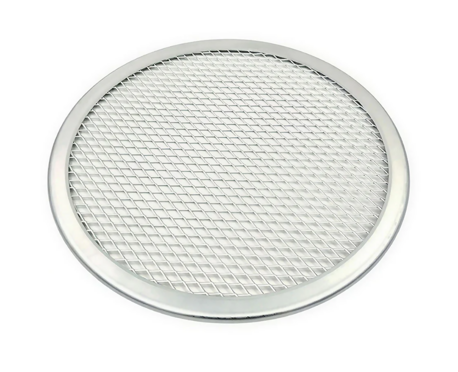 Anygleam 10-Inch Pizza Screen Aluminum Round Non-Stick Baking Mesh for Crispy Pizza