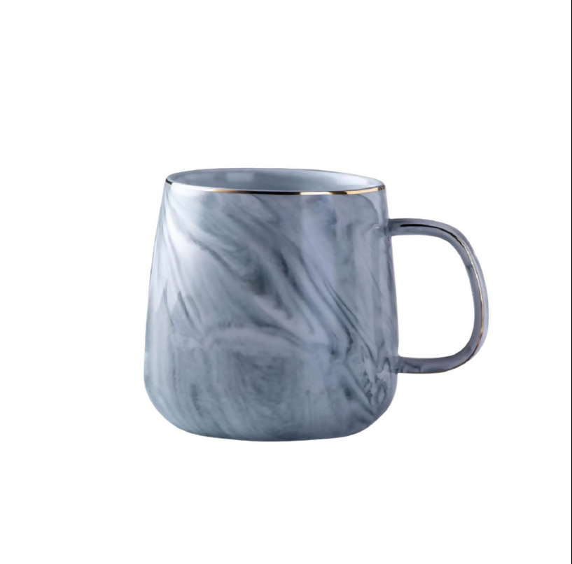 ANYGLEAM Coffee Mug Nordic Style Marble Pattern Cup Drinkware