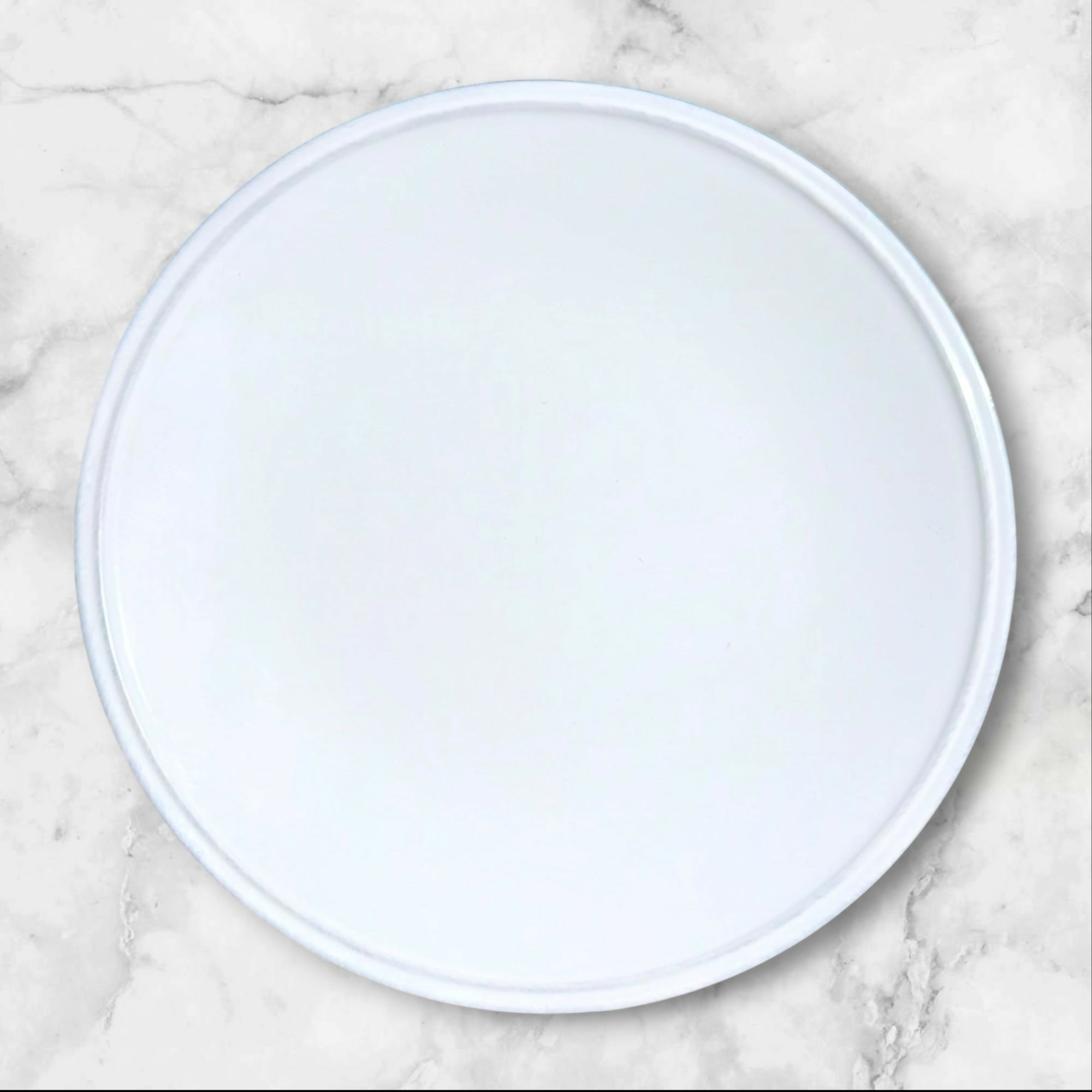 Crate & Barrel Cove White Salad Plates | Set of 4 | Excellent Condition