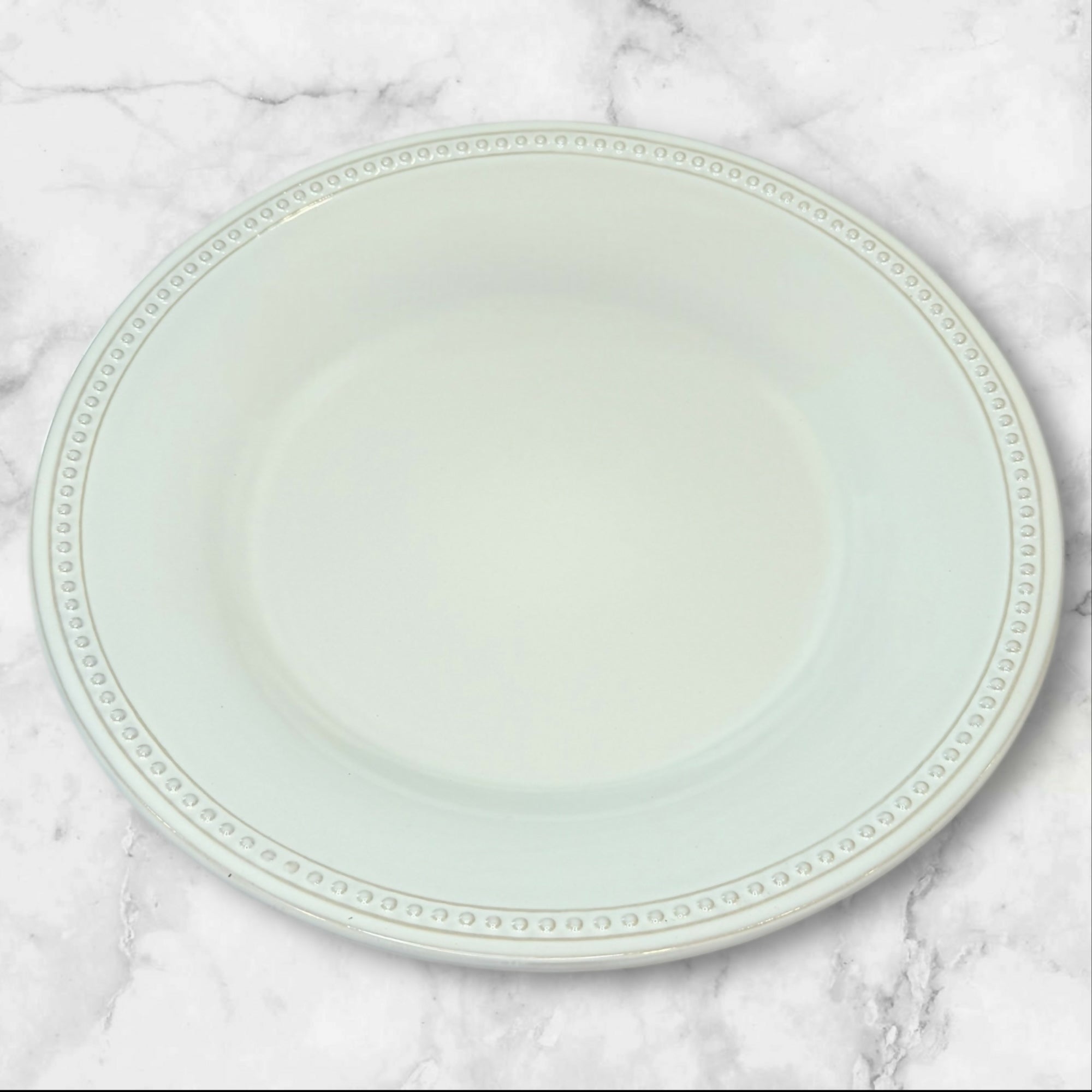 Pier 1 Spice Route White Dinner Plates | Set of 6 | Excellent Condition